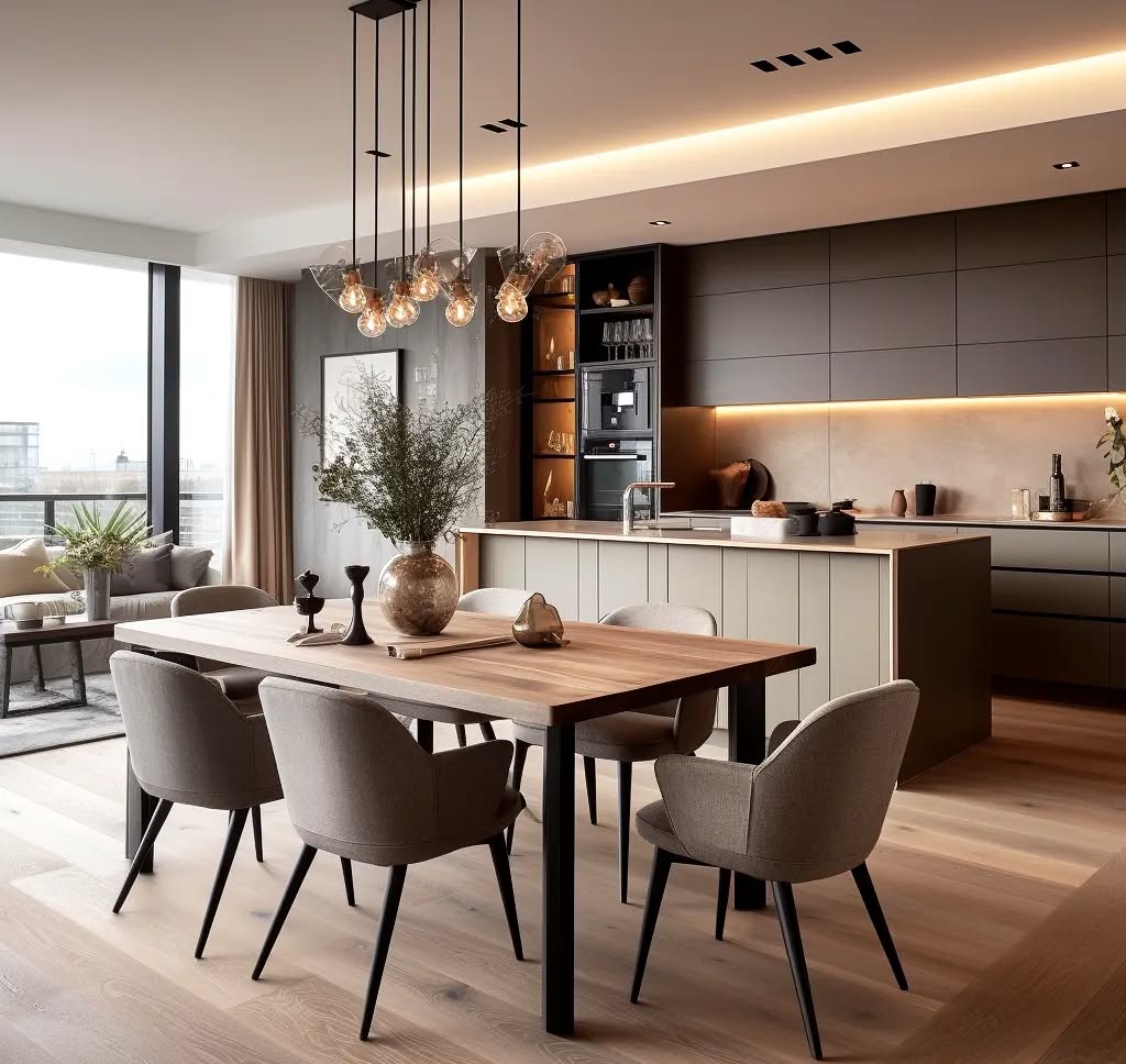 Let's talk kitchen styles. Are you team contemporary or something a bit more timeless? A transitional shaker kitchen always wins my heart but I'm not opposed to a modern look when the space calls for it 🤍