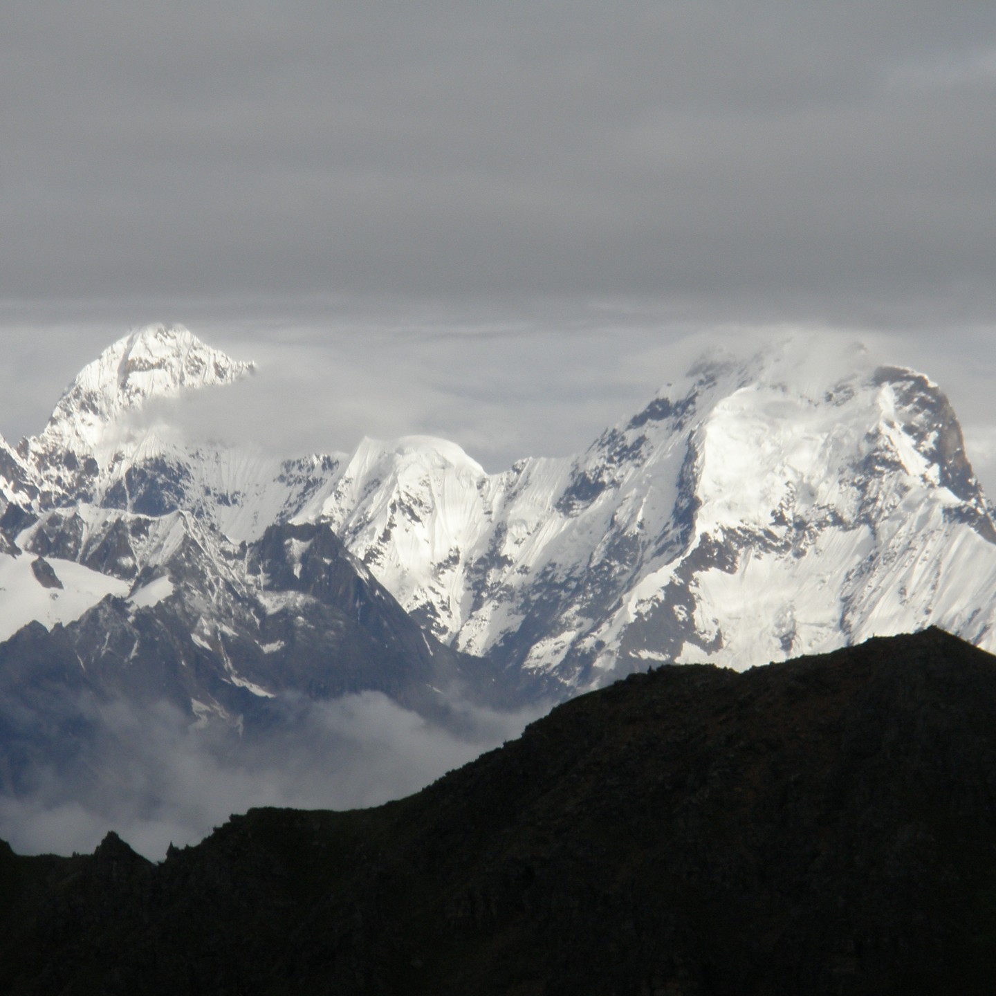 Jugal Himal seen from the Gosainkunda Trek