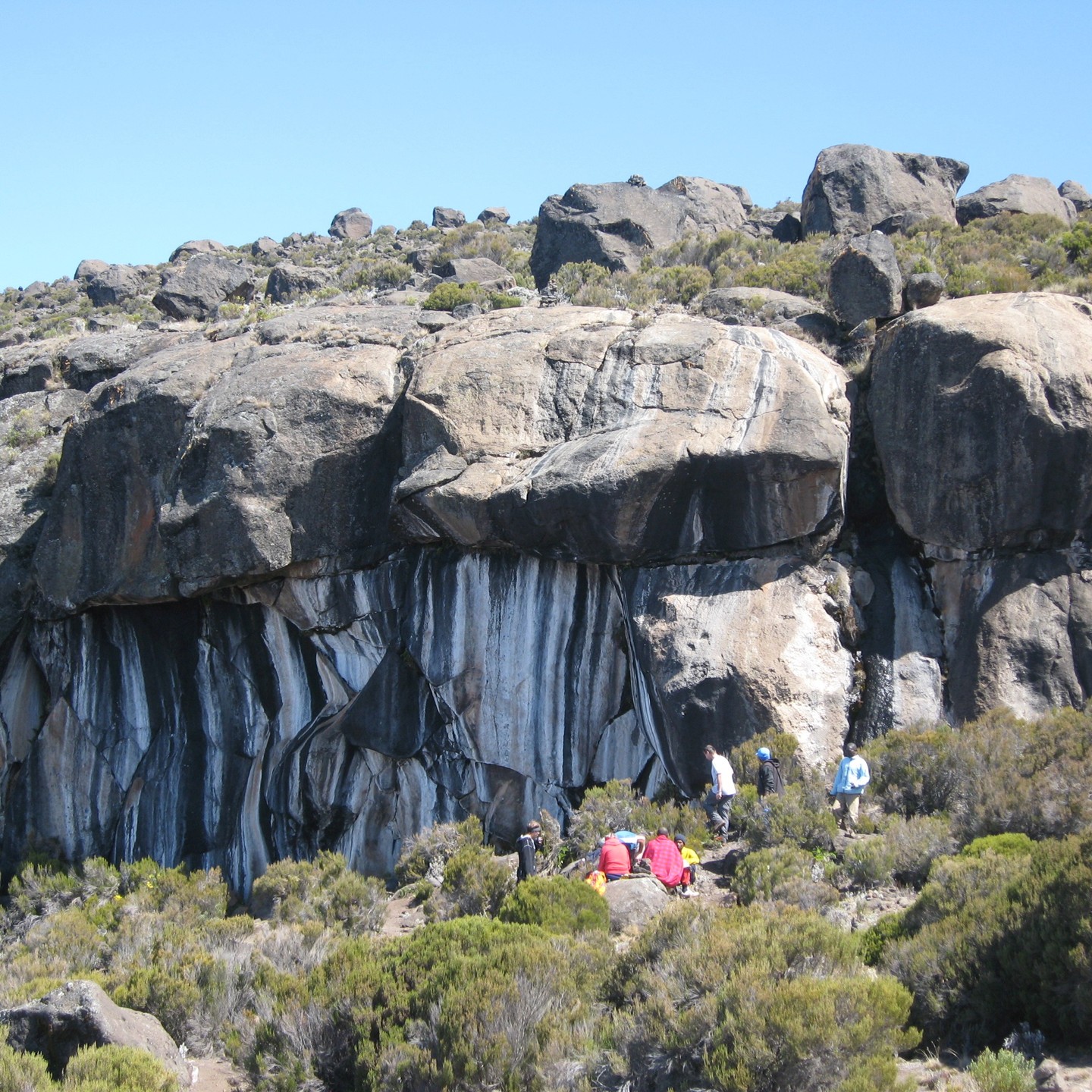 Zebra Rock on Kilimanjaro's Marangu Route
