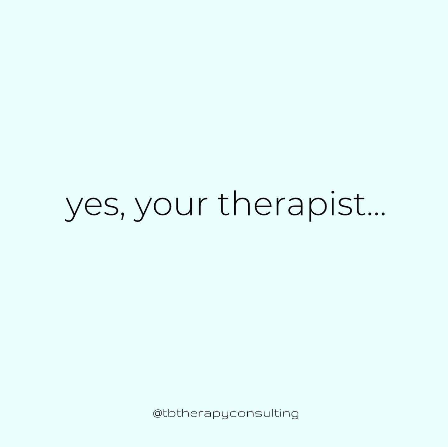 Reminder: YOUR THERAPIST IS HUMAN! We feel happy, sad, proud, angry, overwhelmed, anxious, embarrassed, and joyful like you do, and sometimes that means that even in our professional roles our humanity leads the way.
If you have ever wondered what your therapist thinks or feels about you, it’s entirely possible they have felt one or any of these for you!
What a comfort to know your professional expert is also your cheerleader and believer 🤍
#mentalhealth #mentalhealthmatters #therapy #therapistsofinstagram #psychology #therapistsofig