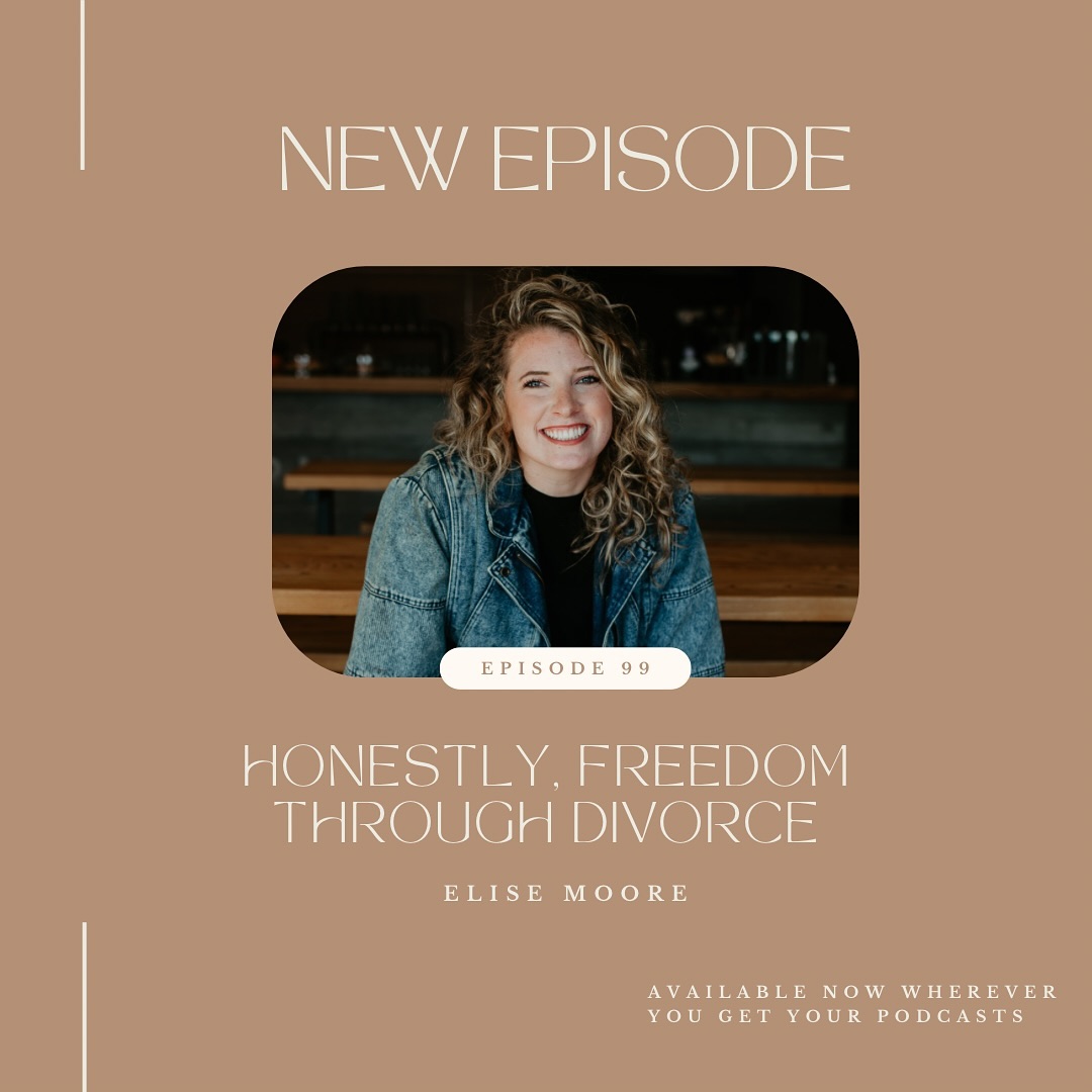 @honestlyelisemo is one of my all-time favorite people.
The purpose of this episode isn’t to hash out the details or push a scandalous story. The heartbeat of this conversation is to listen to two friends talk about what finding freedom from a destructive relationship has looked like and the life (and light) the lies on the other side of bravely seeking wholeness.
Available everywhere you find your podcasts ✨
