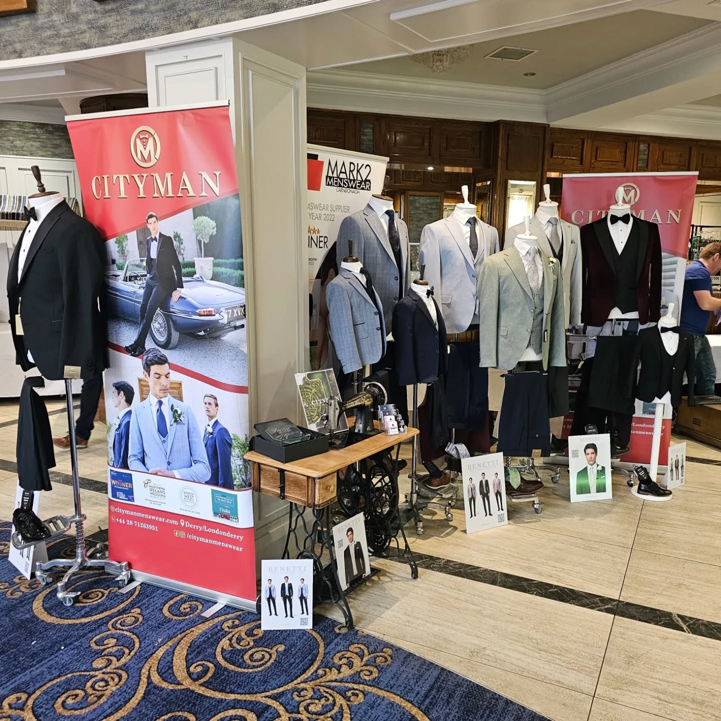 We are launching our brand new wedding collection today at the @angriananhotel Wedding Fayre ๐คต๐ป๐ฐโโ
Visit us from 1-4 to be the first to see the new styles ๐
_____________________________โฃโฃโฃโฃโฃโฃโฃโฃโฃโฃโฃโฃโฃโฃโฃโฃโฃโฃโฃโฃโฃโฃโฃโฃโฃโฃโฃโฃ
www.citymanmenswear.com | 028-71263951 | 18 Waterloo Place, BT48 6BUโฃโฃ | Open 7 Days ๐