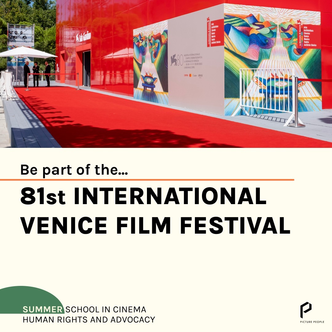 Do you want to be part of the 81st International Venice Film Festival and meet experts from the film industry?👀
Apply now to the CHRA Summer School to make it happen 🔗: https://www.picturepeople.org/summer-school-cinema-advocacy-human-rights
📆 Save the Dates: August 26th – September 4th, 2024
📍 At Venice Lido, in the heart of @labiennale Film Festival
This initiative is a collaboration between @picture___people and @gchumanrights
#CHRASchool #GCHumanRights #BiennaleCinema2024 #ecoactivism #environmentalist #environmentaljustice #filmindustry #filmindustrynetwork #italy #filmworld #thereisnoplanetb #humanrights #humanrightsadvocacy #peoplescreatives #savetheplanet #climatechange #climate #climatestrike #climateaction #climatechangeisreal #climatecrisis #climateemergency #climatejustice #explorepage #standup4humanrights #documentaryfilmmaking #independentfilmmaking