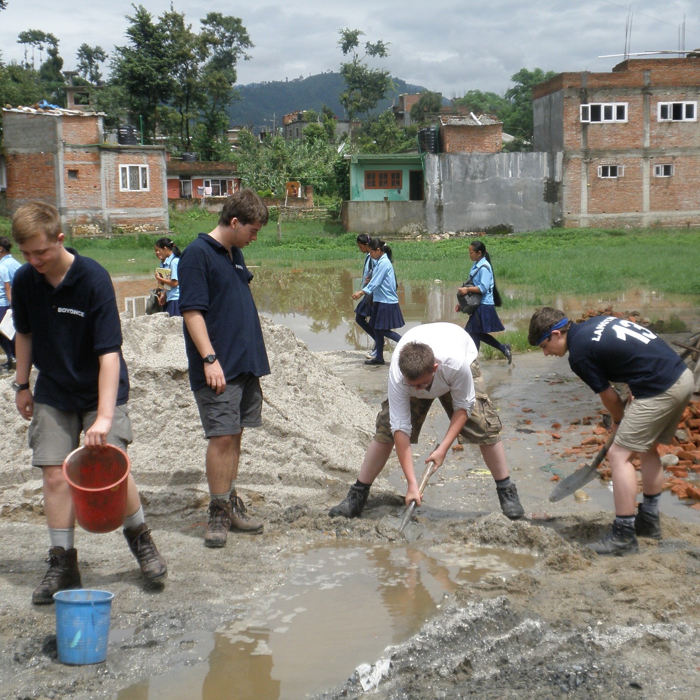 Our community project at the Shree Toru Purano Guheshori Secondary School in Kathmandu