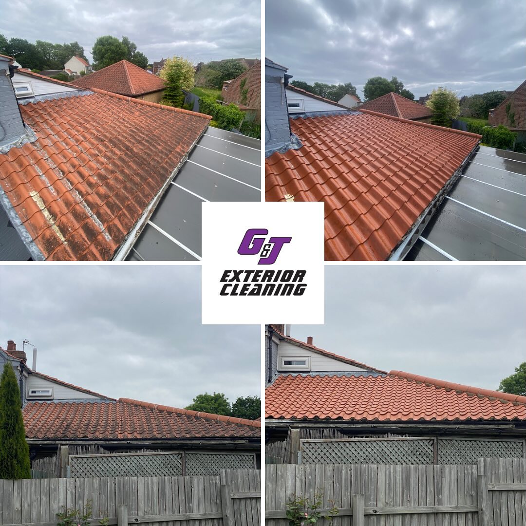 Roof clean completed last week🤌🏼