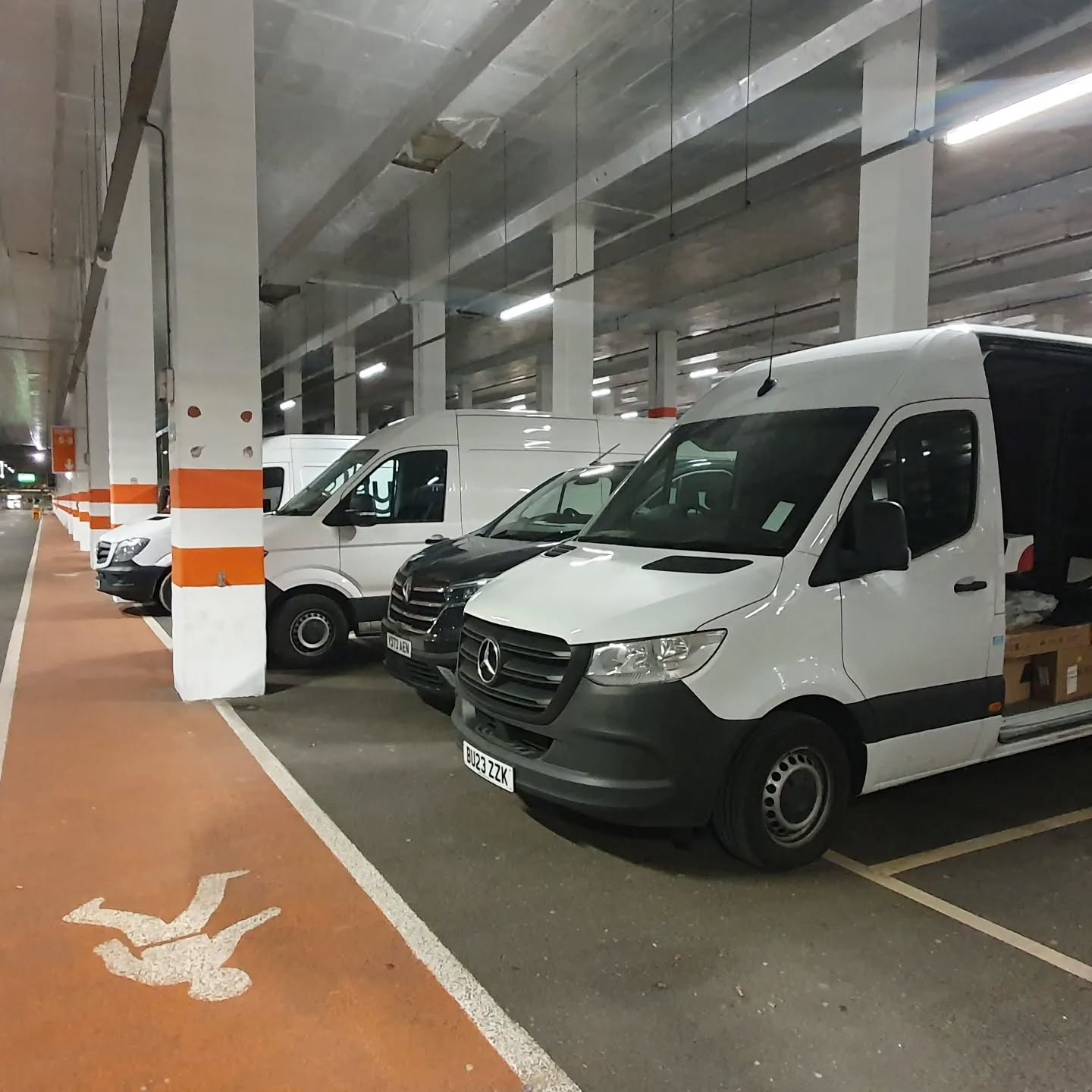 All parked up @excellondon ready for @internationalconfex .... unload and set up later today... See you tomorrow