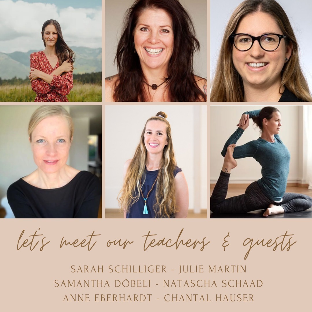 Lerne weitere fantastische Yogalehrerinnen und Workshop-Leiterinnen kennen, die das Yogafestival Om Days bereichern:
❤️ Sarah Schilliger
@sarah.schilliger
Sarah ist Kunsttherapeutin und Yoga-Lehrerin. Ihre Vision ist es Menschen auf ihrem Herzensweg zu begleiten. Am Samstag lädt dich Sarah zu "Yoga und Tanz durch die Elemente" ein.
❤️ Julie Martin
@brahmanijulie
Julie Martin, die Leiterin von Brahmani Yoga und international anerkannte Yogalehrerin, wird zusammen mit Chantal @alohayoga.ch den Opening Circle am Freitag leiten, um einen wunderbaren Start in die Om Days zu kreieren.
❤️ Samantha Döbeli
@samanthadoebeli
Ihre Leidenschaft für Sanskrit begann im Jahr 2009, als sie ihr Studium der Indologie an der Universität Zürich aufnahm. In den letzten zehn Jahren war Samantha als Sanskrit-Tutorin an der UZH tätig. Am Sonntag bietet Samantha einen interessanten Workshop zur "Einführung in die Devanãgari-Schrift" an.
❤️ Natascha Schaad
@natschaad
Natascha ist Ayurveda-Lifestyle-Coach, Yoga- und Meditationslehrerin sowie NeuroEmbodied-Soul-Centering-Coach. Sie bietet verschiedene Stunden bei den Om Days an – von "Yin Yoga & Reiki" über "Einführung in die Yogaphilosophie" bis hin zu "Aromatherapie & Akupressur".
❤️ Anne Eberhardt
@anne_eberhardt_
Anne ist u.a. Achtsamkeits-, Meditations- und Yogalehrerin. Sie glaubt an „Yoga für alle“ und engagiert sich dafür. Anne lädt dich am Sonntag zu einem inspirierenden "Creative Yogaflow" ein.
❤️Chantal Hauser
@myyogaatelier
Chantal hat Forrest Yoga 2014 in die Zürcher Yogastudios gebracht und den Stil in ganz Europa auf Festivals und durch Gastunterricht umfassend präsentiert. Chantal ist an den Om Days mit zwei Lektionen vertreten: am Samstag mit “Forrest Yoga” und am Sonntag mit “Forrest Yoga - Focus on Back Bending”.
#yogateacher #omdays #yogafestival #yogatage #yogaweekend #handpan #yogaaarau #yoga #yogapractice #sanskrit #forrestyoga #yogaundtanz #ayurveda #yogatherapie #mantra #yogaliebe #yogaaargau #yogafüralle #yogadaily