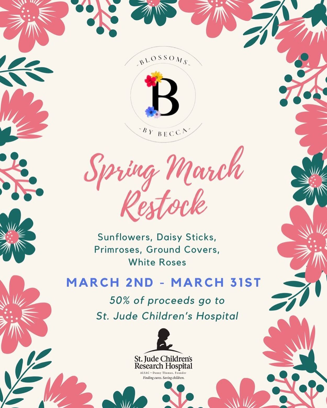 We are restocked for March 🌼 #flowers #forevergifts #pipecleanerflowers