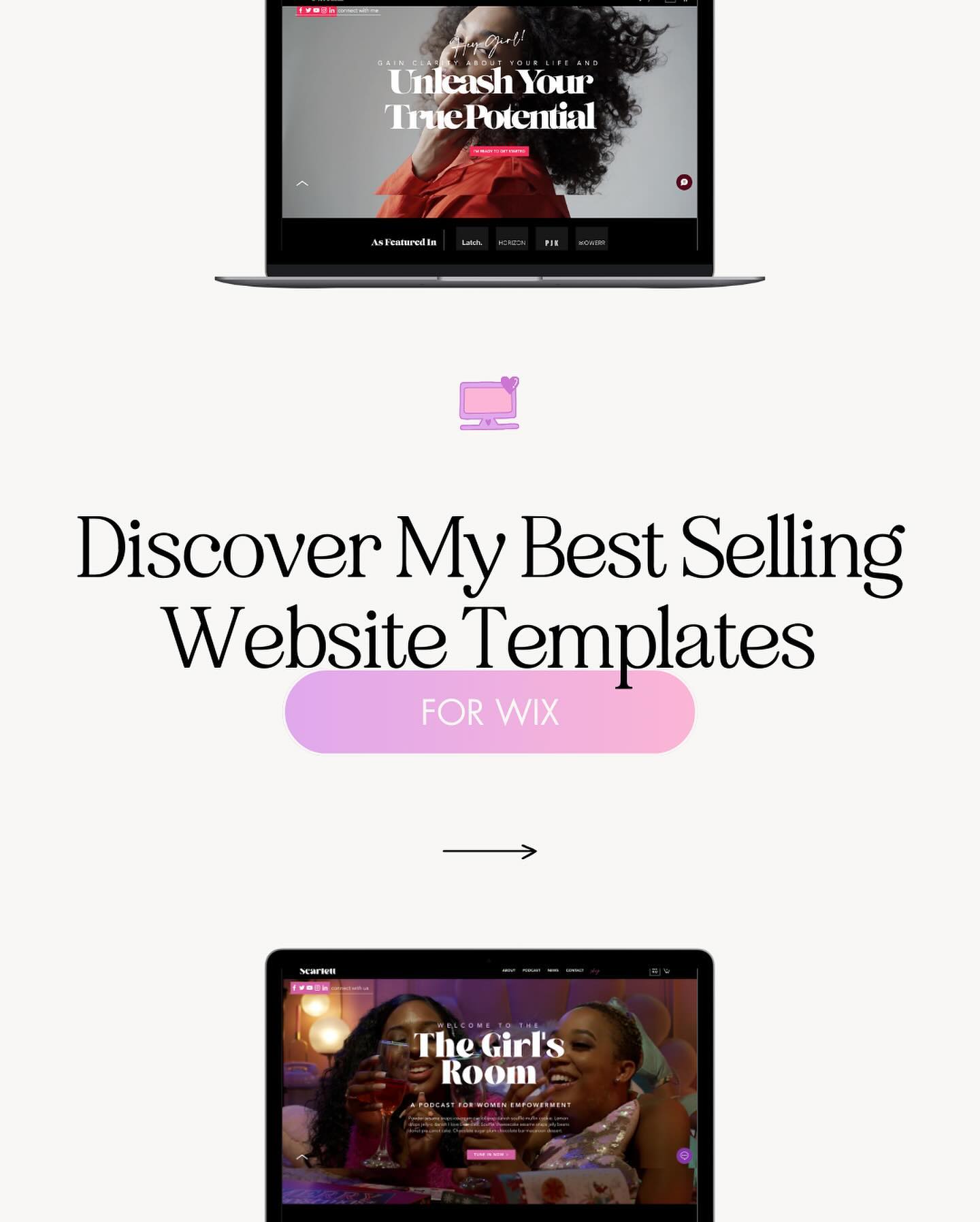 Swipe to find the template that speaks to you 💕.
Every website template was crafted to stand out and designed with strategy – primed for impact. Just bring your text, images, and brand colors. Hit publish, and voilà, you’re set to launch into the digital world attracting your dream clients.
And the best part? You can start this adventure from $135 with payment plans available via Sezzle. Your dream website is now more accessible than ever. Let’s turn ‘someday’ into today! #itsmondaysmuse
#websitetemplate #wixwebsite #wixwebsitedesign