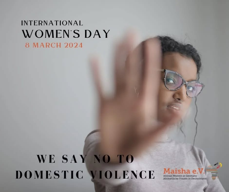 On International Women's Day, we amplify our collective voice: NO to domestic violence. 🖐🏾
Let's champion a future of respect and equality.
***
Zum Internationalen Frauentag sagen wir laut und deutlich: NEIN zu häuslicher Gewalt. Lasst uns für eine Zukunft mit Respekt und Gleichberechtigung eintreten.
#InternationalWomensDay #EndDomesticViolence #EmpowerWomen #InternationalerFrauentag #GegenHäuslicheGewalt #FrauenStärken