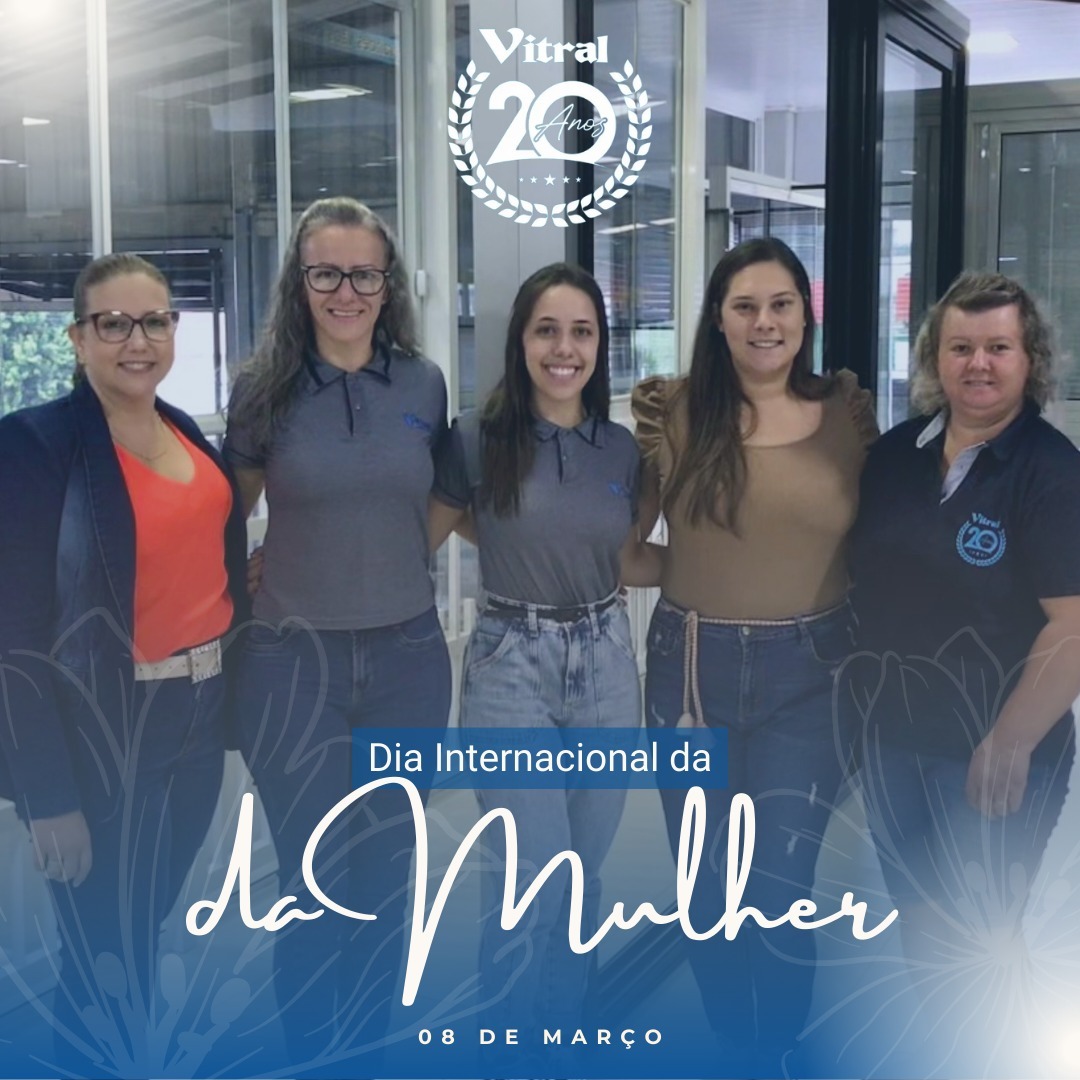 Que o Dia das Mulheres seja uma celebração da diversidade, da força e da beleza que cada mulher traz consigo.
Um parabéns especial às nossas colaboradoras, parceiras e clientes. Feliz dia!