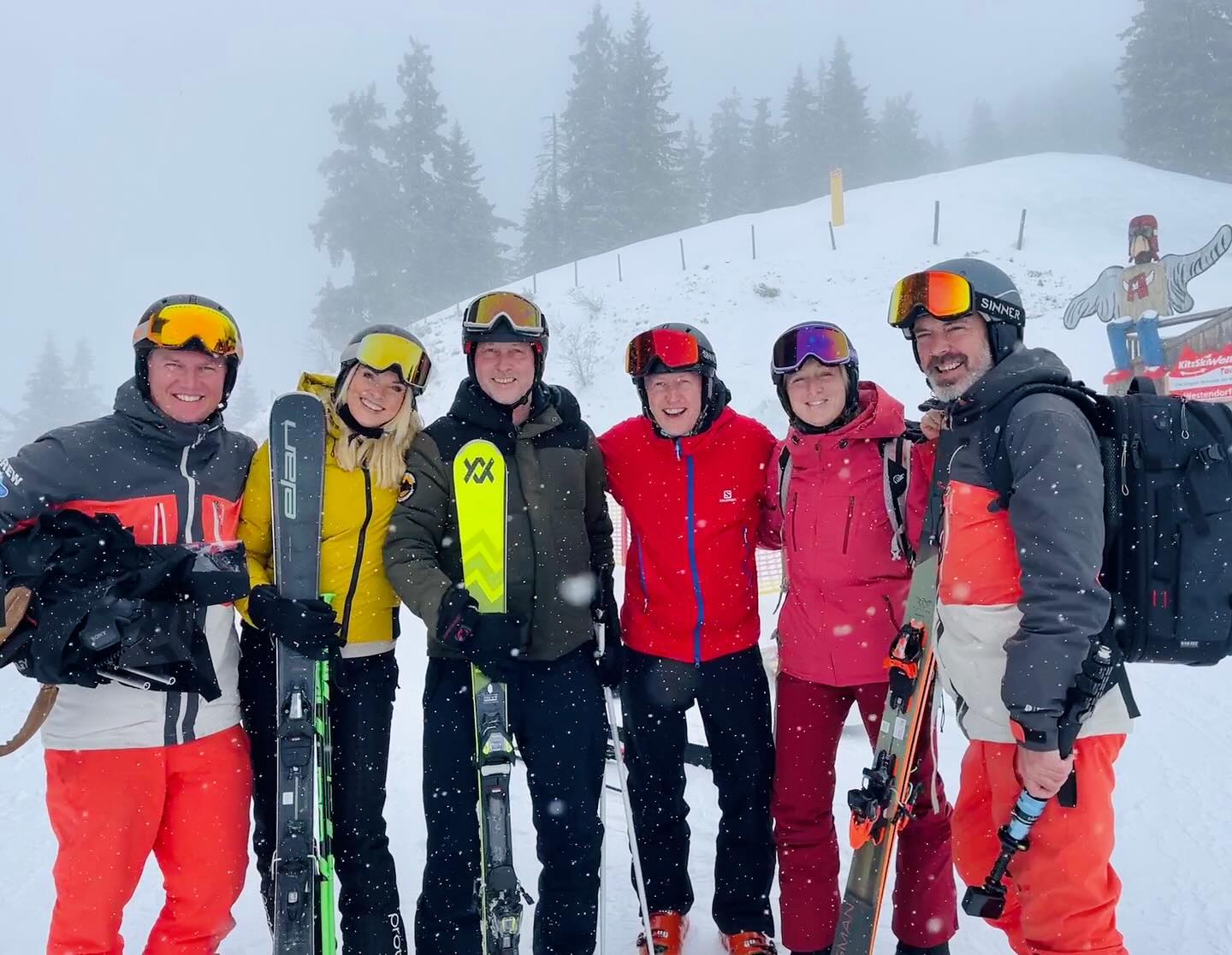 Snowmagazine crew in Westendorf #wintersport #rtl4 #snowmagazine