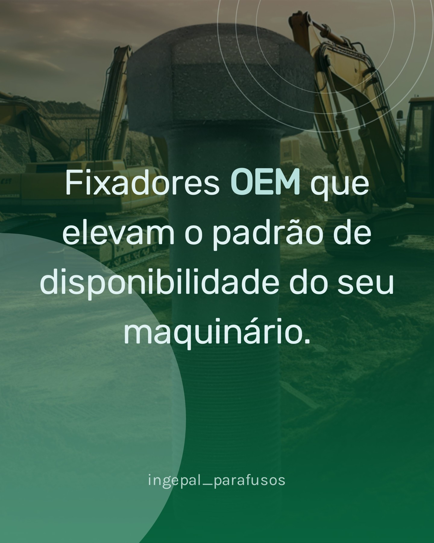 Parafusos de Esteira OEM Fabricados pela INGEPAL : Elevando a Disponibilidade do Seu Maquinário na Mineração.