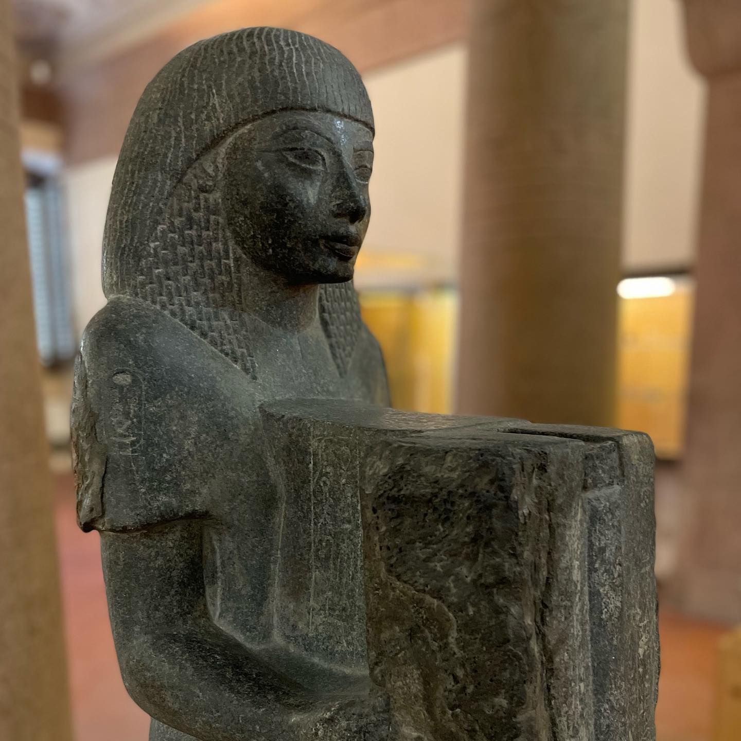 Discovered some very nice New Kingdom non-royal statuary in Florence @museo_archeologico_firenze today!
Most probably also identifed a statue head belonging to fragments still in situ in Egypt... Stay tuned for more!