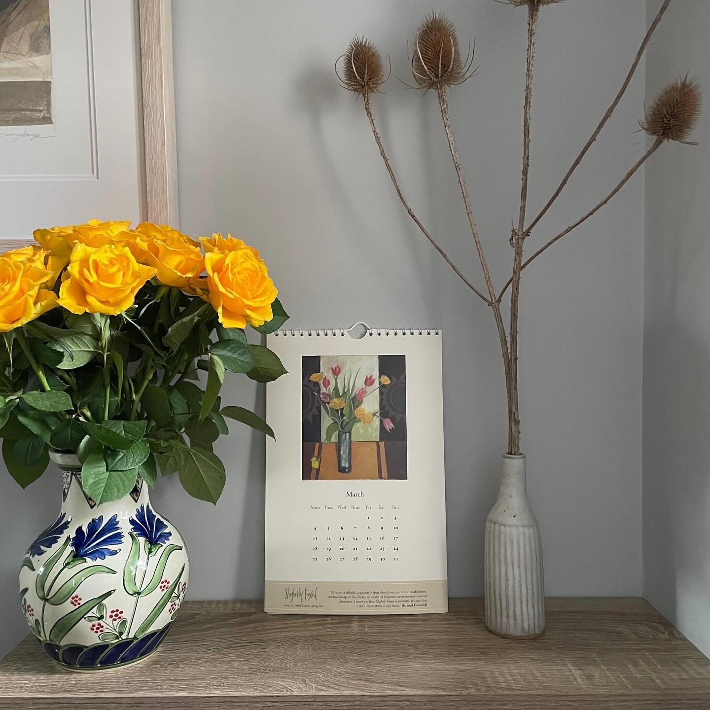 Today is Lady Day, otherwise known as the Feast of the Annunciation, which marks Mary being told by the archangel Gabriel that she would be mother to Jesus.
.
Until 1752, today was also the beginning of the civil year, and the first of four so-called ‘quarter days’ - the others being Old Midsummer’s Day (24 June), Michaelmas Day (29 September) and Christmas Day (25 December).
.
We have always felt that celebrating the New Year at the beginning of January was so unseasonal: winter can be such a bleak season, and it seems like we are defying nature to celebrate renewal in the depths of cold darkness.
.
Yet today, with the new buds, birdsong and blossom, it feels natural to celebrate new beginnings, so we are defying the calendar and partying like it’s 1751…
.
.
.
.
.
.
#roses #yellowroses #myseasonalstory #flower #bloomsoftheday #flowermagic #happinessisflowers #cutflowers #inspiredbyflowers #floralstyle #theartofslowliving #simpleflowers #simpleliving #yellow #beautifulflowers #myhousethismonth #flowersinavase #floralarrangement #embracingtheseasons