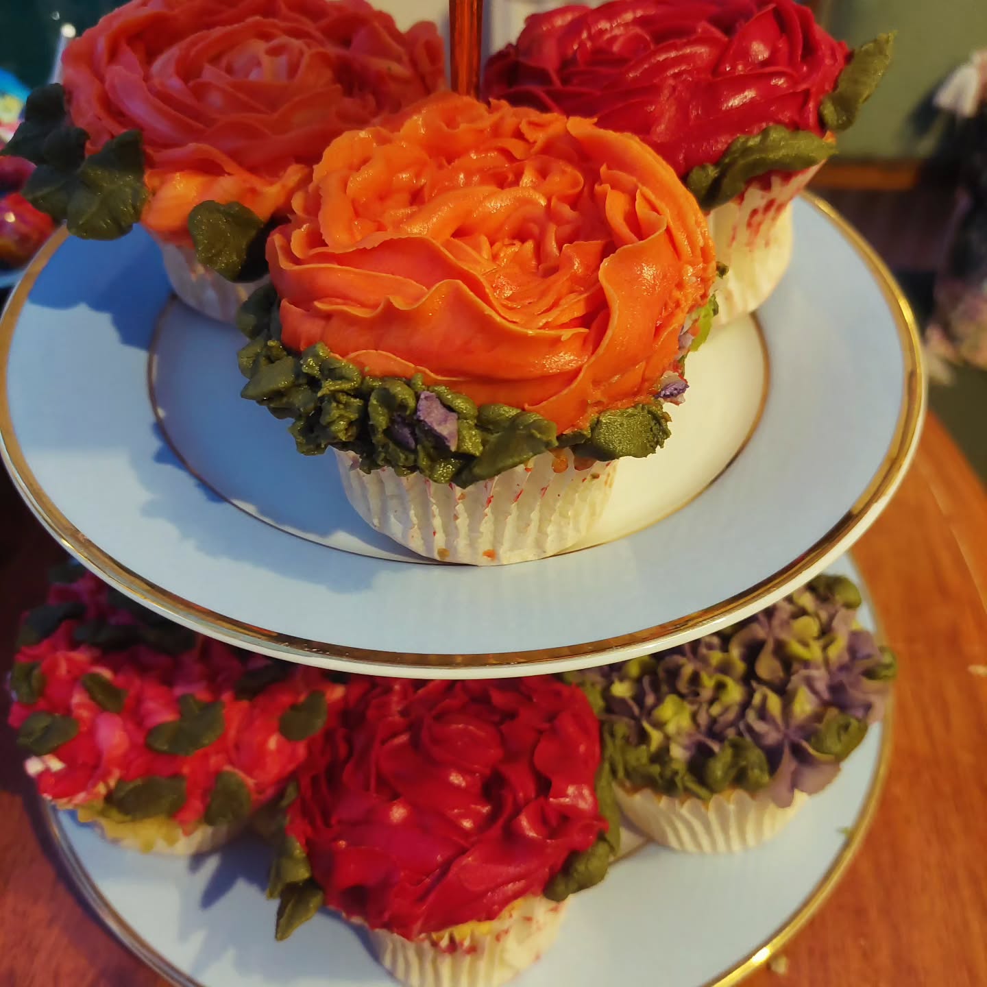 These incredible cupcakes by @jaderosebouqcakes made our NawRuz celebration extra special last night. Happy new year to all those celebrating. 🌄 Welcome to springtime.