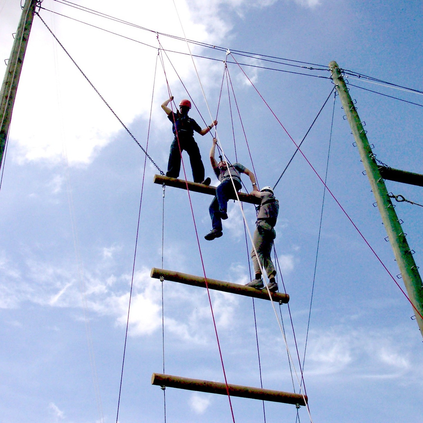 Jacob's Ladder at Kempston Outdoor Centre