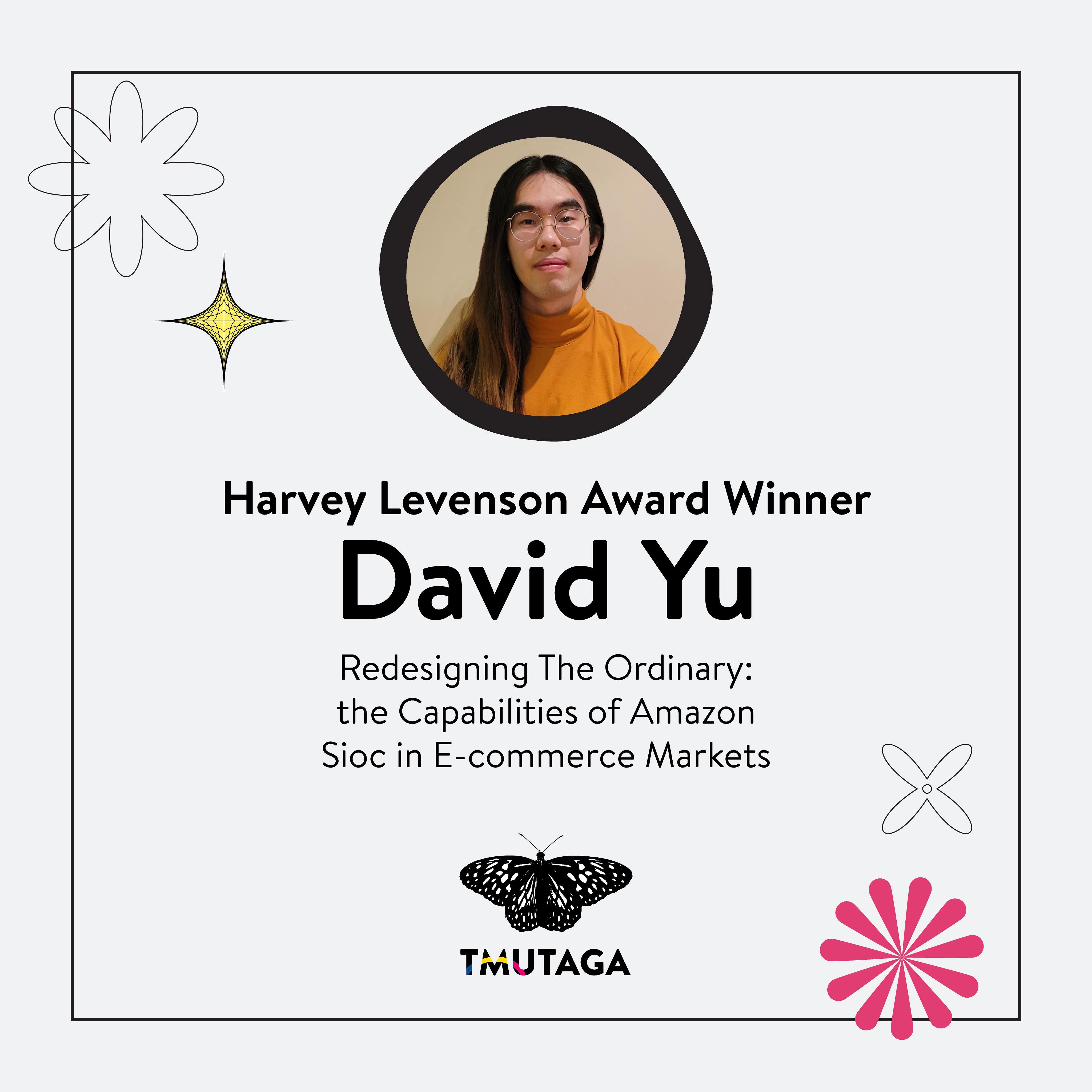 A big shoutout and congratulations to David Yu for being awarded the Harvey Levenson Award at the 2024 TAGA Conference!
Visit our website to read David Yu's full thesis 📚