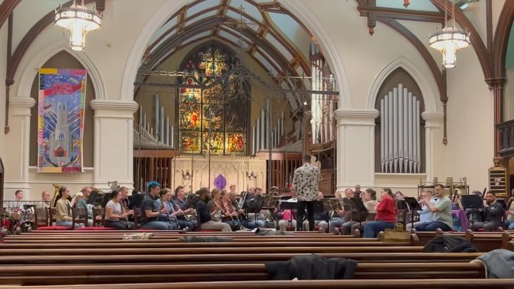 Delighted to share some clips from our dress rehearsal last night with DC’s Different Drummers Symphonic Band for our upcoming concert this Saturday titled, “ECHOES: Reflections of our past and present, guiding us to the future.”
The entire staff and musicians at DCDD have all been so welcoming to me since assuming the position this past October. Since moving all the way from the west coast to the east coast in August, as a performer it’s always been imperative to find a chosen musical family that nurtures not just keeping music alive, but that also recognizes the healing that can be brought forth from our shared passions. DCDD has been the most caring musical family I could ever ask for, and their tenacity and talents give me so much to aspire for as we continue building our programs and creating more concerts to share with everyone.
Special shoutout to Anthony Conto for being such an incredible conductor and leader to our ensemble. I always learn so much from you every week, and your musicality inspires me every time we rehearse. Happy to be a part of your 10th season with DCDD as the Artistic Director, as I complete my very first as Assistant Artistic Director!
Hope to see many of my east coast friends in DC this weekend! Please enjoy a couple clips in the meantime!
I’ll be conducting “Huapango” by Jose Pablo Moncayo, on a piece that is so often considered the Mexican National Anthem, along with Omar Thomas’ “A Mother of a Revolution!” a piece which pays tribute and is a celebration to the bravery expressed from trans women everywhere, in particular to Masha P. Johnson. 🏳️🌈🇲🇽🎶💫
Works by Bach, Barber, Moncayo, Svanoe, Thomas, Ticheli, Wilson, and more!
If you are free on Saturday evening. Come join us! https://dcdd.org/events/echoes/
#conductor #conducting #musicworld #musicdaily #musiceducation #musician #musicschool #orchestra #conductorlife #orchestraconductor #stringorchestra #symphonyorchestra #windensemble #concertband #windband #musicmajor #brassplayer #woodwinds #percussion #banddirector #classicalmusic #marshapjohnson #huapango #mexicanmusic #mexicanmusicians #symphonicband #washingtondc