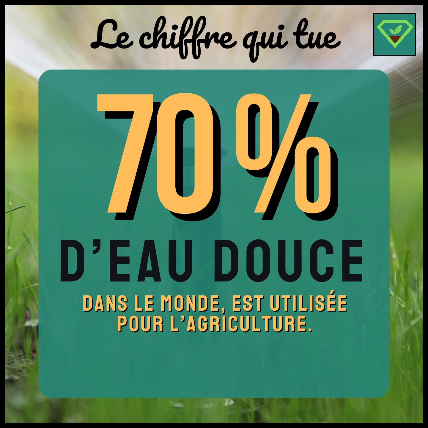 🚜🌾💦 L'agriculture est responsable de 70 % de l'utilisation d'eau douce dans le monde.
Cette forte demande s'explique par le besoin en eau pour irriguer les cultures, élever le bétail et d'autres opérations agricoles. La dépendance de l'agriculture à l'égard de l'eau douce souligne l'importance de développer et d'adopter des pratiques agricoles durables pour préserver cette ressource vitale (Source:FAO) #savoir#histoire#insolite#lesaviezvous#greenisyou#funfact#info#culturegenerale#chiffredujour#agriculture#eaudouce#eau#environnement#savetheplanet#elevage