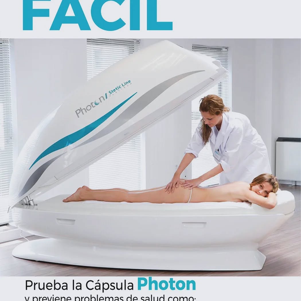Revitaliza y renueva tu piel con la cápsula Photon, una tecnología avanzada que combina luz y energía para rejuvenecer desde el interior. Este tratamiento ayuda a reducir líneas de expresión, mejorar la elasticidad y devolverle a tu piel su brillo natural sin invasiones ni dolor. ¡Ven y vive una experiencia de bienestar que ilumina tu belleza desde adentro!