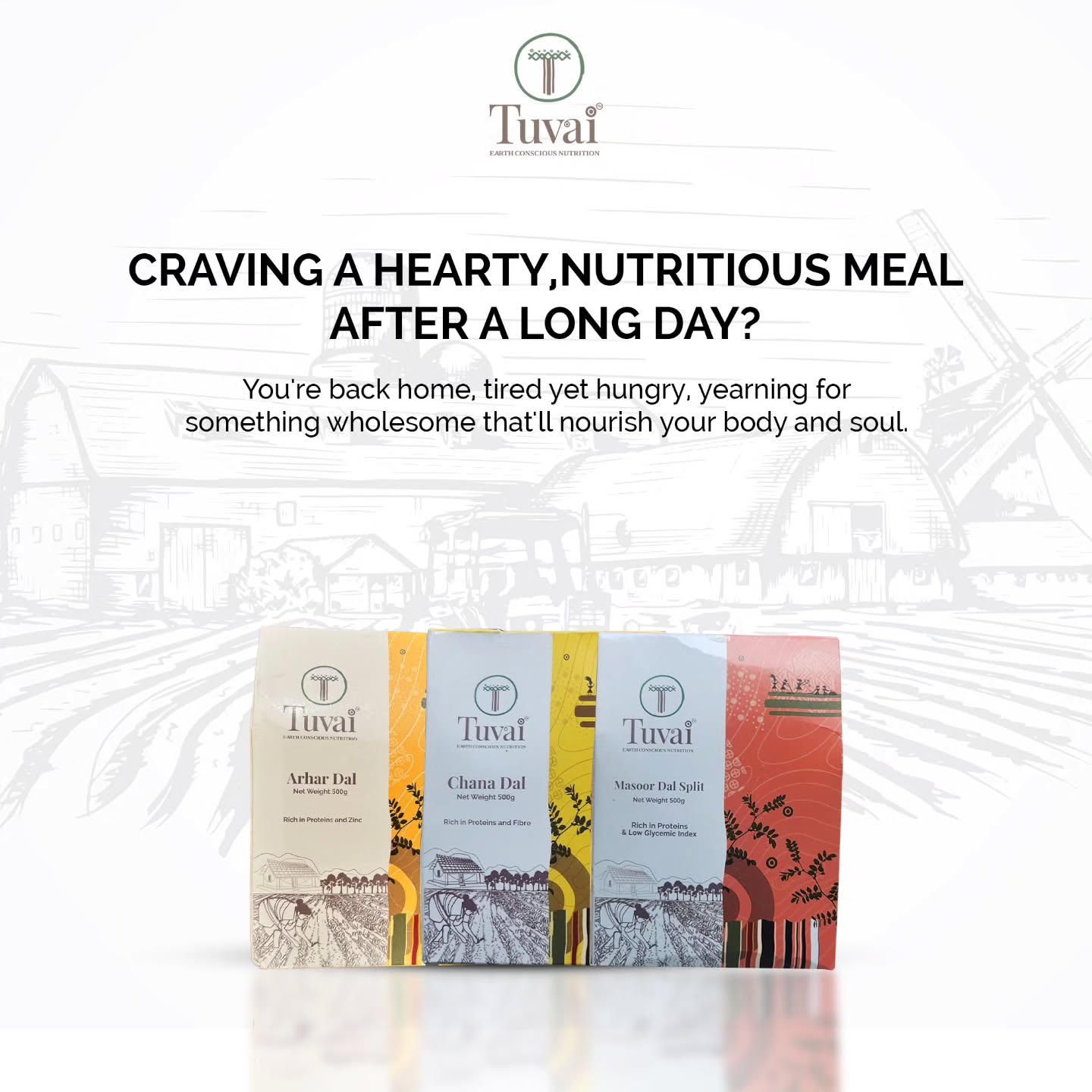 Transform your tired day into a revitalized evening with a comforting bowl of our Unpolished Dal! Packed with essential proteins and an array of minerals including potassium, magnesium, phosphorous, and selenium, each spoonful is a powerhouse of nutrition. Hand-harvested to preserve its natural goodness, our dal boasts a unique feature: its zinc-rich seed covering, making it not only delicious but heart-friendly too. Indulge in this wholesome delight and experience the perfect blend of flavor and nourishment!
Shop our premium natural products at www.tuvainature.com
-
-
#tuvainature #organicproduct #jharkhandpride #organicgoodness #farmerslife #indianfarmers #sustainbleagriculture #traditionalfarmingpractices #organicfarmers #organicfarming #amritkrishi
#earth #conscious #nutrition #nativeseeds #amritkrishi #sustainablefarming