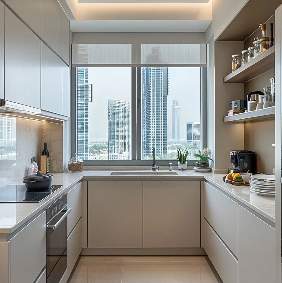 Small apartments in Dubai don't always make best use of the available footprint for the kitchens. That's why I recommend going for bespoke solutions if you're upgrading your kitchen. Although bespoke kitchens may be more expensive than off-the-shelf ones, it's usually worth the investment. Not only will the kitchen last longer, it will add value to your property.
.
.
.
#smallkitchen #smallkitchendesign #smallhomes #ushapedkitchen #lshapedkitchen #bespokekitchens #dubaikitchens #jlt #jltrenovations #kitchendesign #kitchendesigner #dubai #interiordesigndubai #dubairenovation #kitcheninspo #kitchensofinstagram #aidesign #bespokesolutions #kitchens