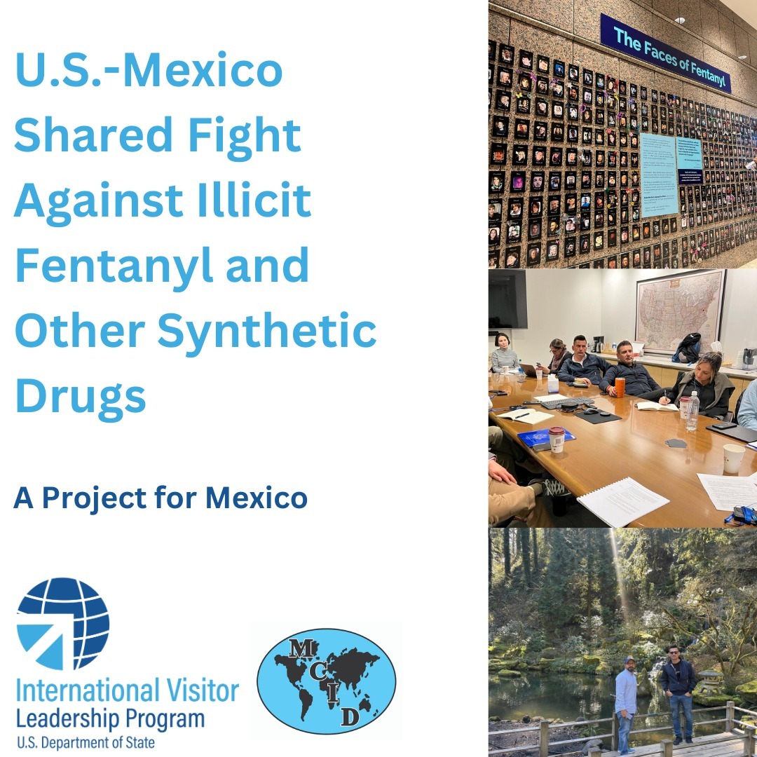 Last month, MCID Washington welcomed visitors from Mexico for an On-Demand #ivlp project titled “U.S.-Mexico Shared Fight Against Illicit Fentanyl and Other Synthetic Drugs.” While in the United States, the group traveled to Washington, D.C., Portland, Oregon, and Albuquerque, New Mexico to learn about the U.S. federal and state policies and programs dedicated to combatting illicit synthetic drugs like fentanyl. The visitors had the chance to meet with their American counterparts in law enforcement, health services, and nonprofit community service to discuss multiple facets of the synthetic drug crisis. Outside of professional meetings, the group had a chance to experience a wide variety of American culture from attending a Washington Capitals game in DC, visiting Multnomah Falls in Oregon, and eating dinner with families in Albuquerque through home hospitality visits.
We would like to thank our amazing CBM partners @world_oregon and @globaltiesabq for all their help in putting together such an important project.