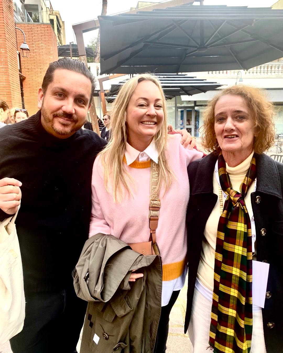 When you are in Rome at the Parabere forum and discover the couple you are Chatting with where only in your local corner shop days earlier. @junoandsons rushcutters / liz bay . Small world.