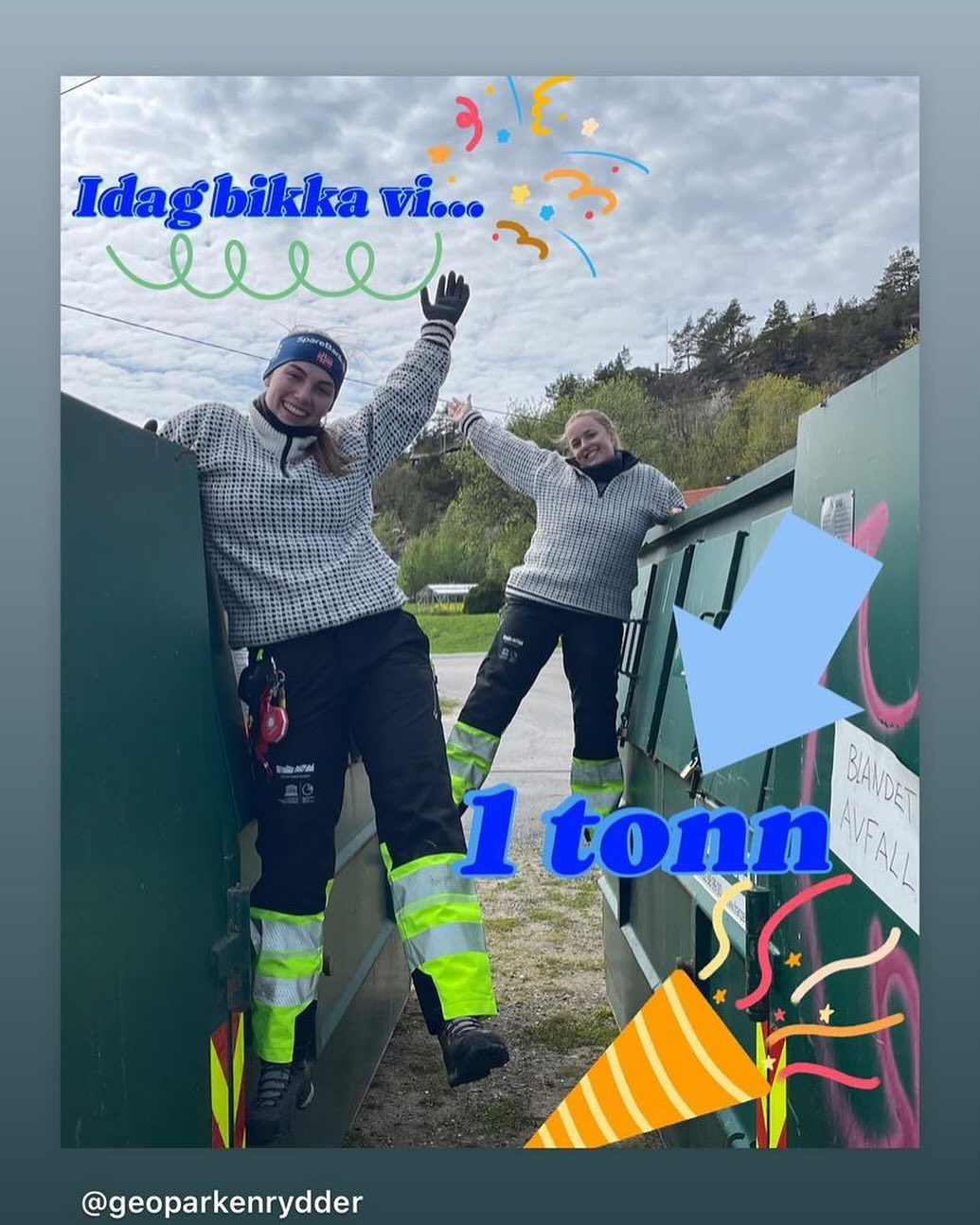 Kysten av Bamble ryddes for søppel. Følg @geoparkenrydder og se resultatene. 1 tonn på under en uke er bra, men ille at det er så mye.
#rydditide #unescoglobalgeopark #bamble #kystnorge #coastline #coastalcleanup #telemark #geopark #nytnaturennærdeg #nytnaturen