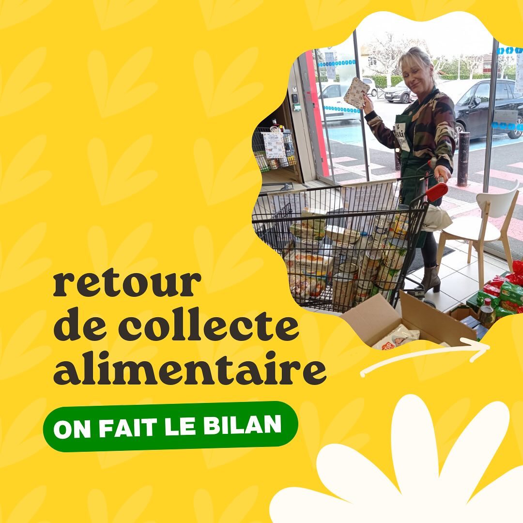 On l’a fait ! 👊
On a tout donné pendant 2 jours pour collecter un maximum de denrées pour les bénéficiaires de notre épicerie solidaire. ⚡️ 
Et vous aussi, vous avez tous donné ! Grâce à vous, on a collecté 413 kilos de denrées 💛 Merci aux généreuses et aux généreux qui ont rempli les caddies de l’épicerie 🛒
On a été très bien reçus à l’Intermarché Super de Gerzat par un couple de gérants au top : merci à vous, Mr & Mme Morel d’avoir accueilli cette action engagée. 
Charlène, Dulce, Stéphanie, Lucie, Yllen, Véronique, Djamila, Valérie, vous êtes nos rockstars de la collecte. (Rockstars en tablier, c’est classe, non ?). Merci les bénévoles D&D 🙌
Tout est possible avec vous ✨
#solidarité #collecte #collectealimentaire