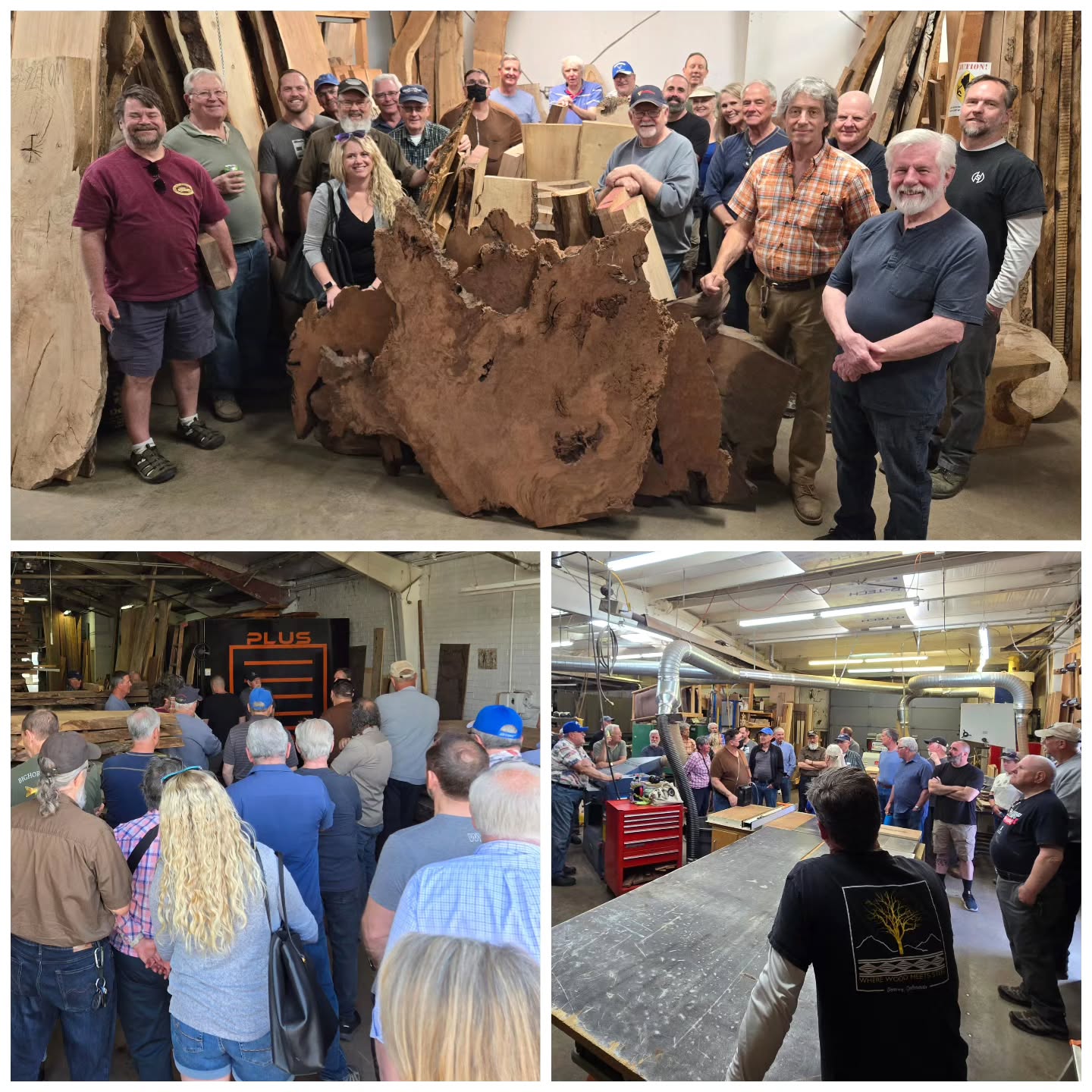 Enjoyed hosting folks from Front Range Woodturners and Colorado Woodworkers' Guild. Lots of wood geeks and mentors coming together for the common good of wood.
.
.
@front_range_woodturners @coloradowoodworkersguild @denverwoodslabs @urbanwoodnetworkco #woodworking #networking #customfurniture #customwoodworking #sawmill