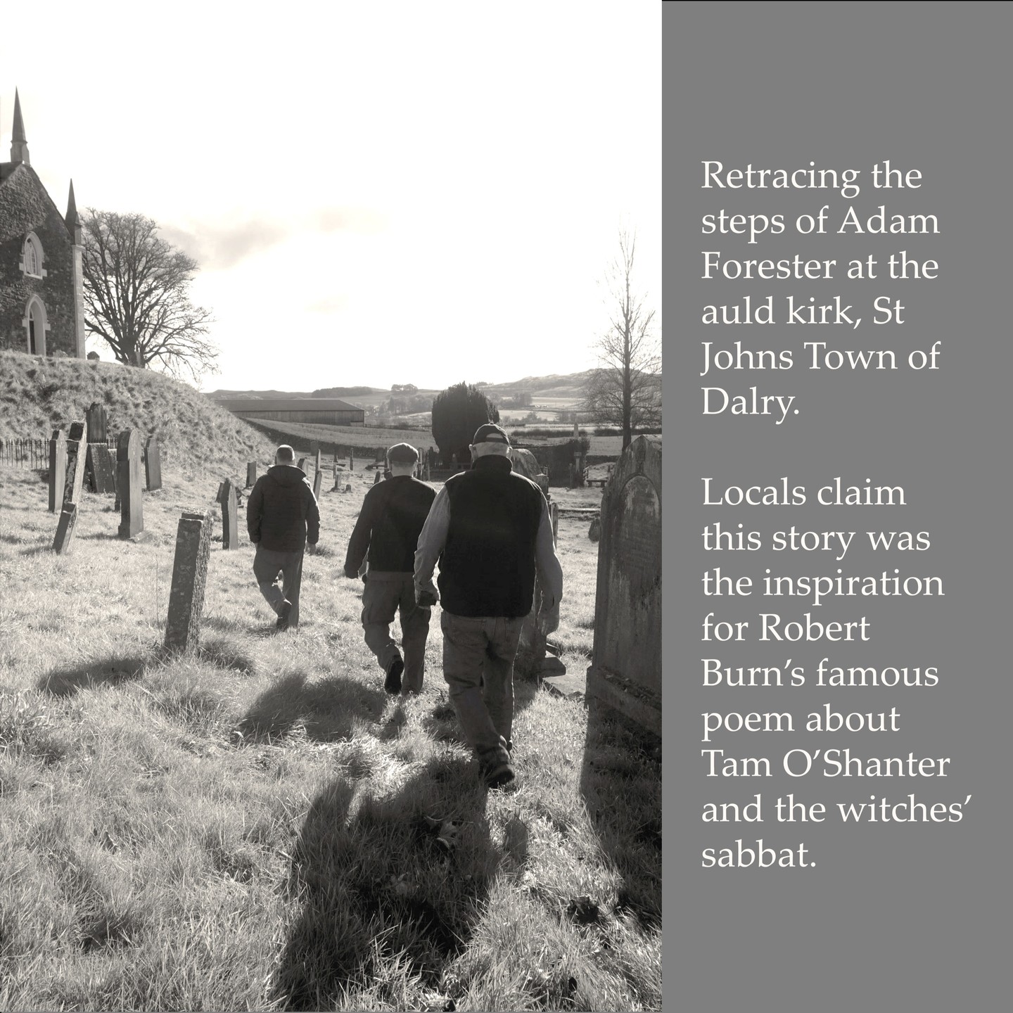 "Adam Forester, proprietor of Knocksheen, had been detained one evening until near midnight in the public-house at Dalry. On the way home he had to pass the church… On reaching the church the windows seemed in a bleeze, and from within loud bursts of mirth and revelry reached the ears of the astonished laird. Nothing daunted, however, he dismounted, and securing his horse to a tree near the churchyard wall, he peered in at the window, and to his astonishment amongst those engaged in the dance o' witches, were several old women of his acquaintance, amongst whom was the landlady of the public-house where he had spent the greater part of the evening, and which he had just left. Horrified with such desecration of the sacred edifice, and unable longer to restrain his displeasure, Forester shouts Ha! ha! Lucky, ye'll no deny this the morn! knocking at the same instant against the window frame with his whip.
In a moment the lights were extinguished, and the witches with loud yells rushed out of the church after him; but the laird having gained his horse went off at a furious gallop for the ford on the Ken, his pursuers following hard upon him, and their frantic and hideous shouts striking terror to his heart. As they could not cross the running stream they flew to the Brig o' Ken, six miles distant, where they crossed, and overtook Adam on Waterside hill, tearing all the hair out of the horse's tail; and Lucky, getting her black hand on the horse's hip, she left its impression there for life. The laird, finding that he could proceed no farther, dismounted, and was only saved from being torn to pieces by describing a circle in God's name round himself and horse. This charm proved effectual. The fury of the mysterious band was arrested, and at daybreak he rode home to his residence.
Malcolm M'Lachlan Harper, Rambles in Galloway: Topgraphical, Historical, Traditional, and Biographical (1876), pp. 166-167
#folklore#scotland#witchessabbath#dumfriesandgalloway#robertburns#unquietvoices#dalry#Halloween