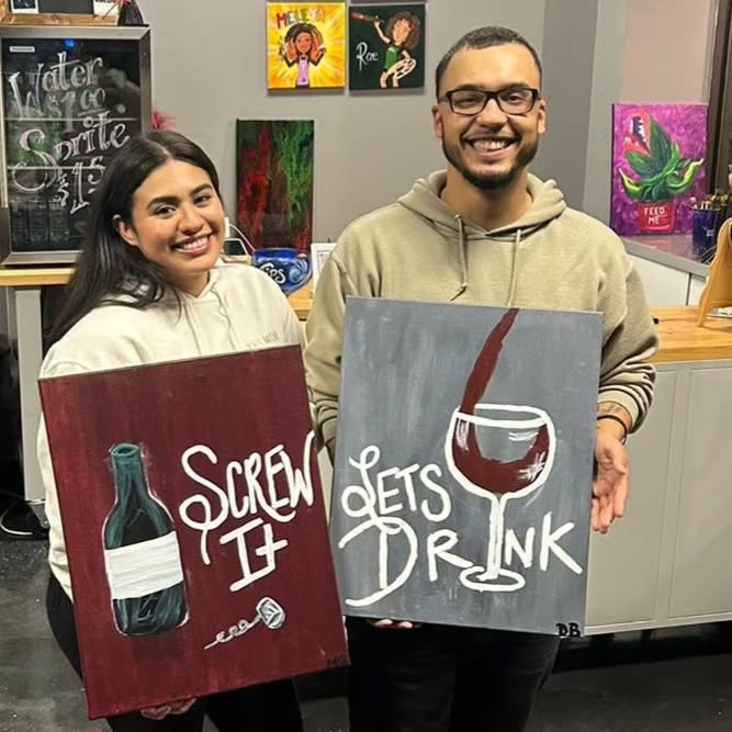 We love getting to meet so many wonderful people 🥰
Thank you all for painting with us!
.
.
.
#loveourcustomers #thankyou #love #paintandsip #art #shopsmall #familyowned #loadedbrushes