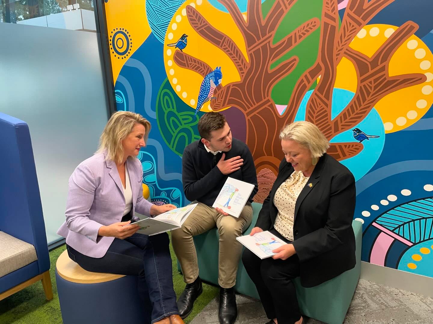 My book is in all Orange Door services across the state from today.
The thought that it might help one kid means so much to me.
Because it only takes one conversation to change a life.