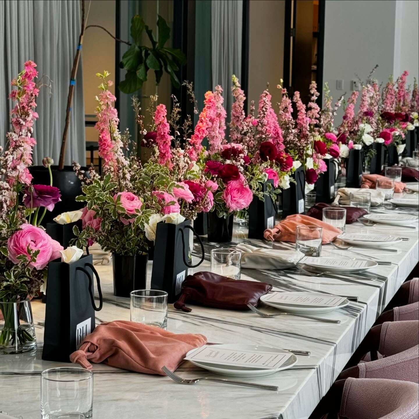 “Blossoms of Innovation” event, thank you @rioshamula for including me! #flowers #tablesetting #blossoms
