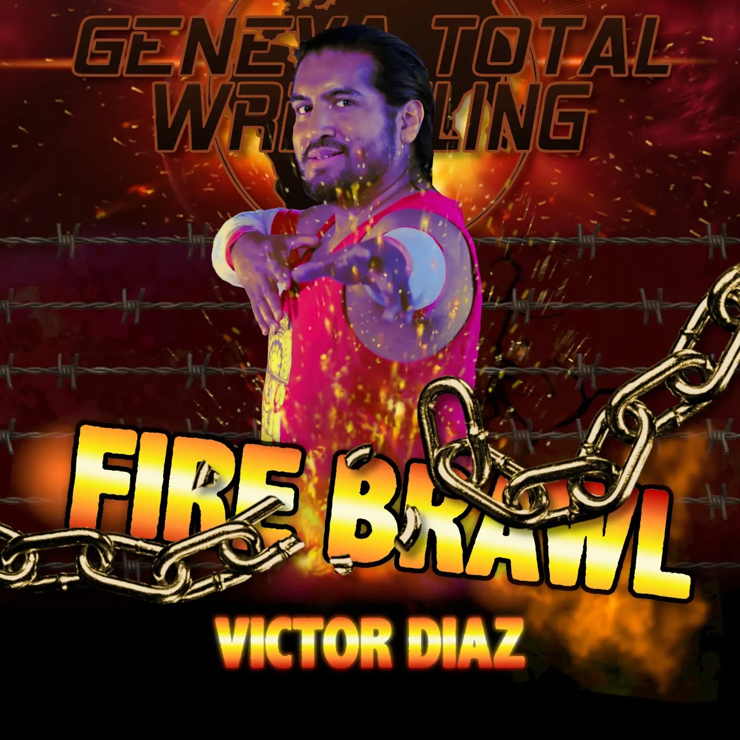 🔥 VICTOR DIAZ IS ON FIRE 🔥
Buenos Diaz! 🦙
Le head coach de la GTW @aigleinca
sera en action à FIRE BRAWL! Y'aura-t-il un élève assez ambitieux pour le défier?
#catch #Genève #switzerland #wrestling #prowrestling #GTW #wrestler #athlete #show #Geneva