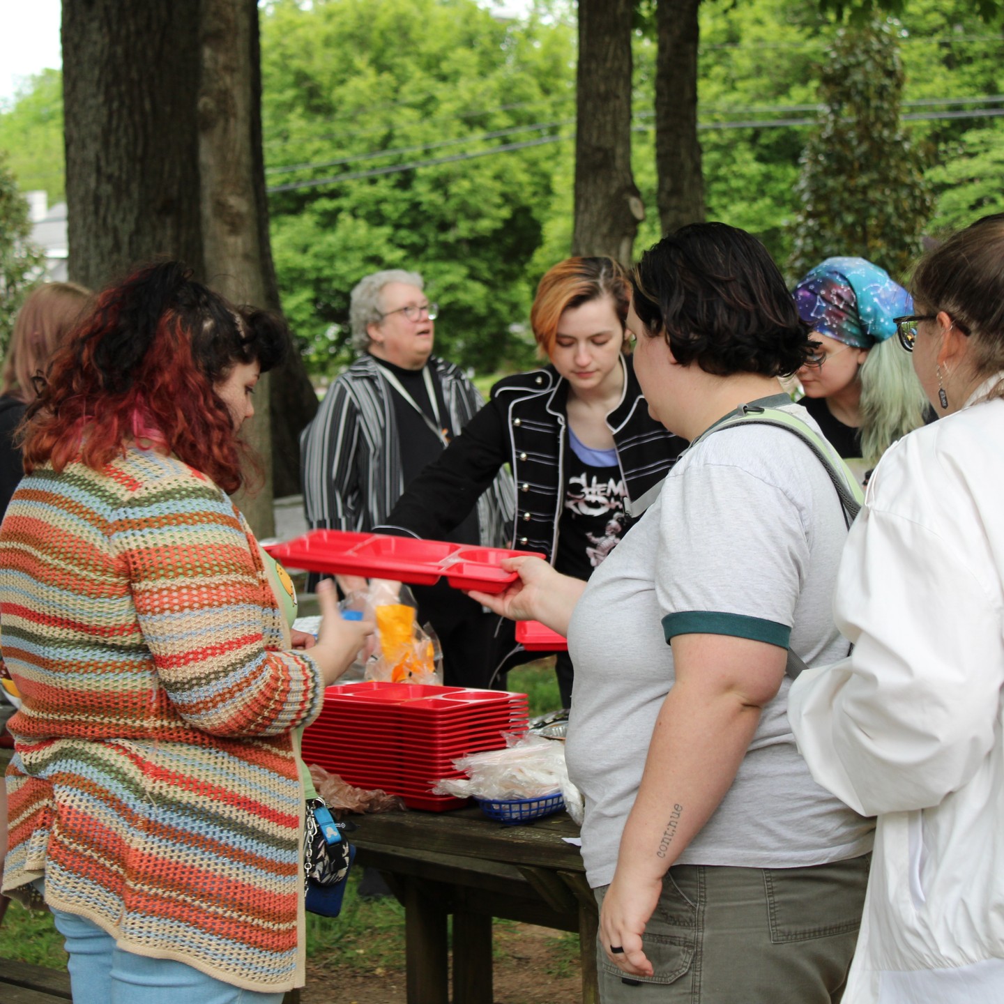 Who knew a children's playground would be such a hit with college students? Thanks to @fcpc_murfreesboro for hosting our EOY celebration! And congrats, Grace and Hunter, on graduating next weekend!