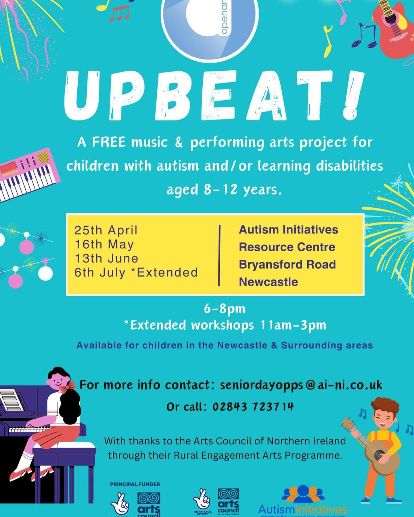 Arts and music programme organised by Autism initiatives