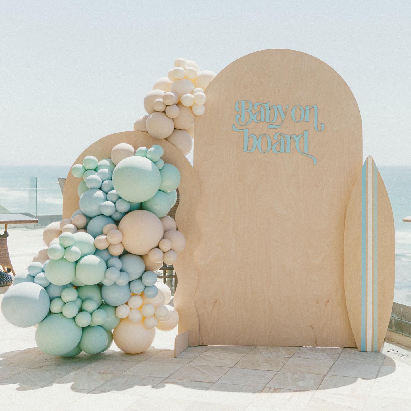 “Baby On Board” - The perfect setting for the cutest theme 🌊🍼
