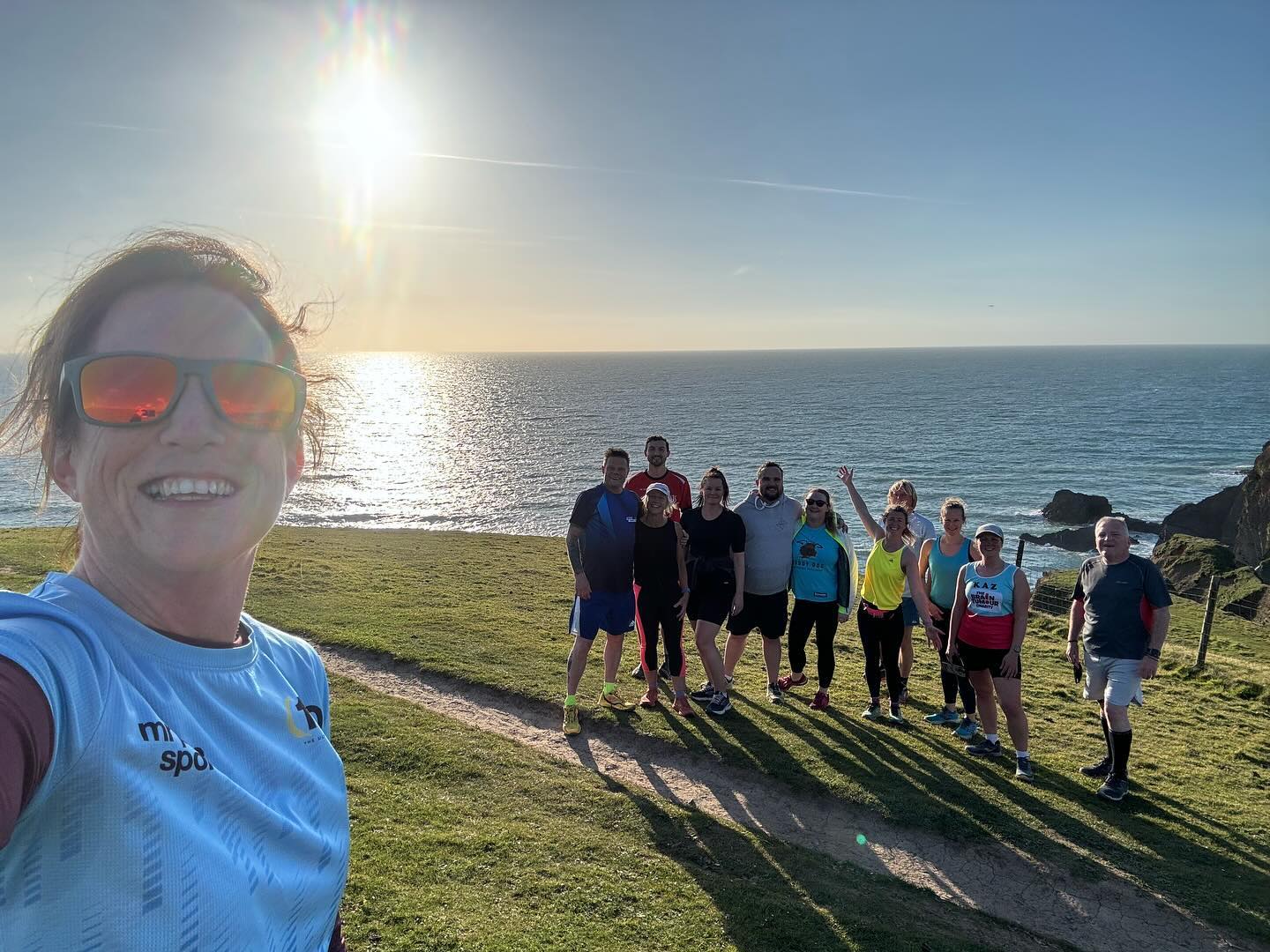Gorgeous Tuesday run to Sandymouth and back, lovely to see some new faces!