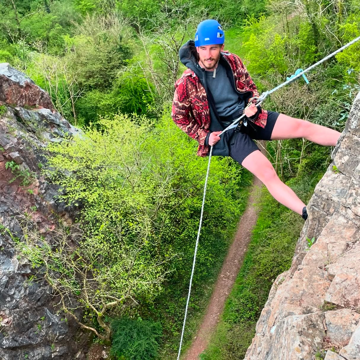 After a day full of abseiling and rock climbing, I am pooped 😮💨 But proper good birthday present from me Ma.
(Don’t wish me happy birthday, it was back in January)