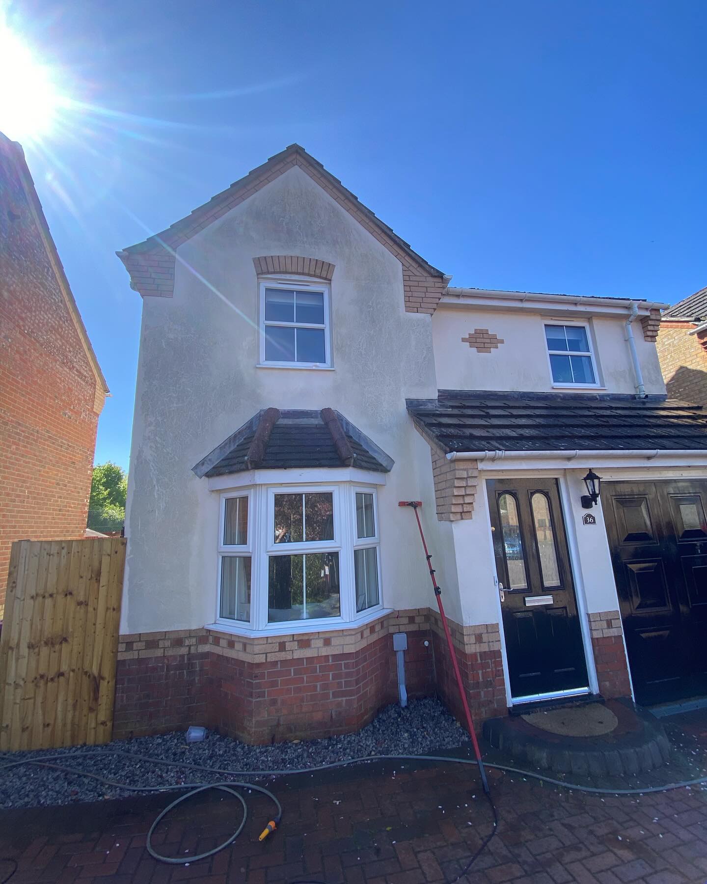 House softwashed 🔥
No need for this customer to get it painted again, what he was over the moon with 🙌🏼🤩
