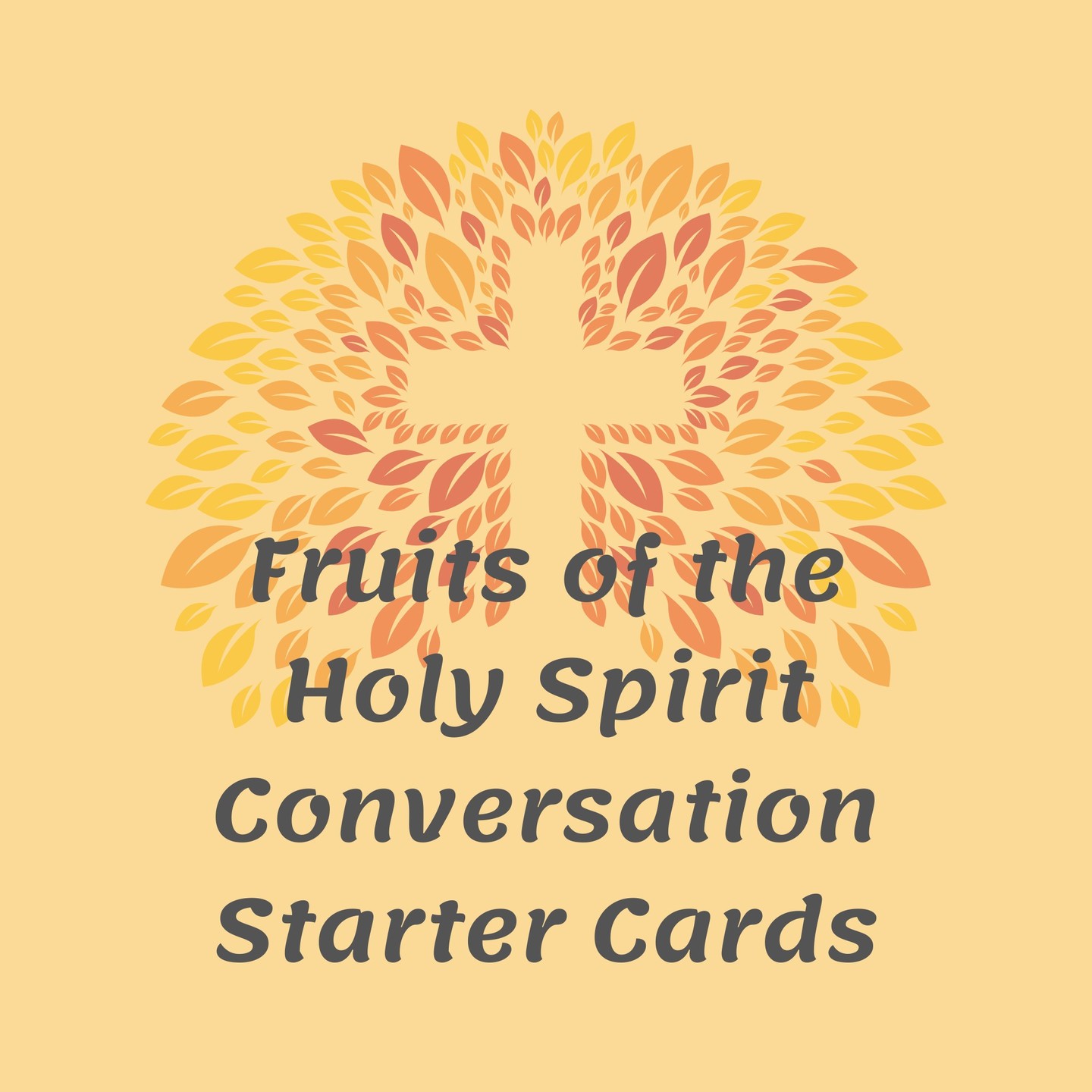 Fruits of The Holy Spirit Conversation Starter Cards
Grades 1 to 12
PHP 100
USD 1.75
"Fruits of the Holy Spirit Conversation Starter Cards" spark discussions and reflections on qualities brought by the Holy Spirit. The set includes 45 prompts for children aged 6 to teens to explore faith and personal growth.
Get it at my TpT store or on the website. Link in Bio.