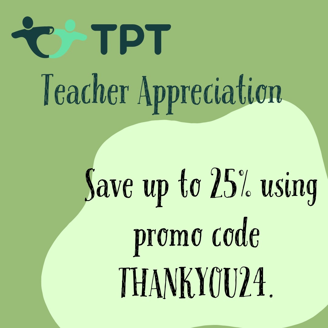 Thank you Teachers, at home and/or in school.
Here is something for you from #teacherspayteachers
https://www.teacherspayteachers.com/Store/Teacher-Weena