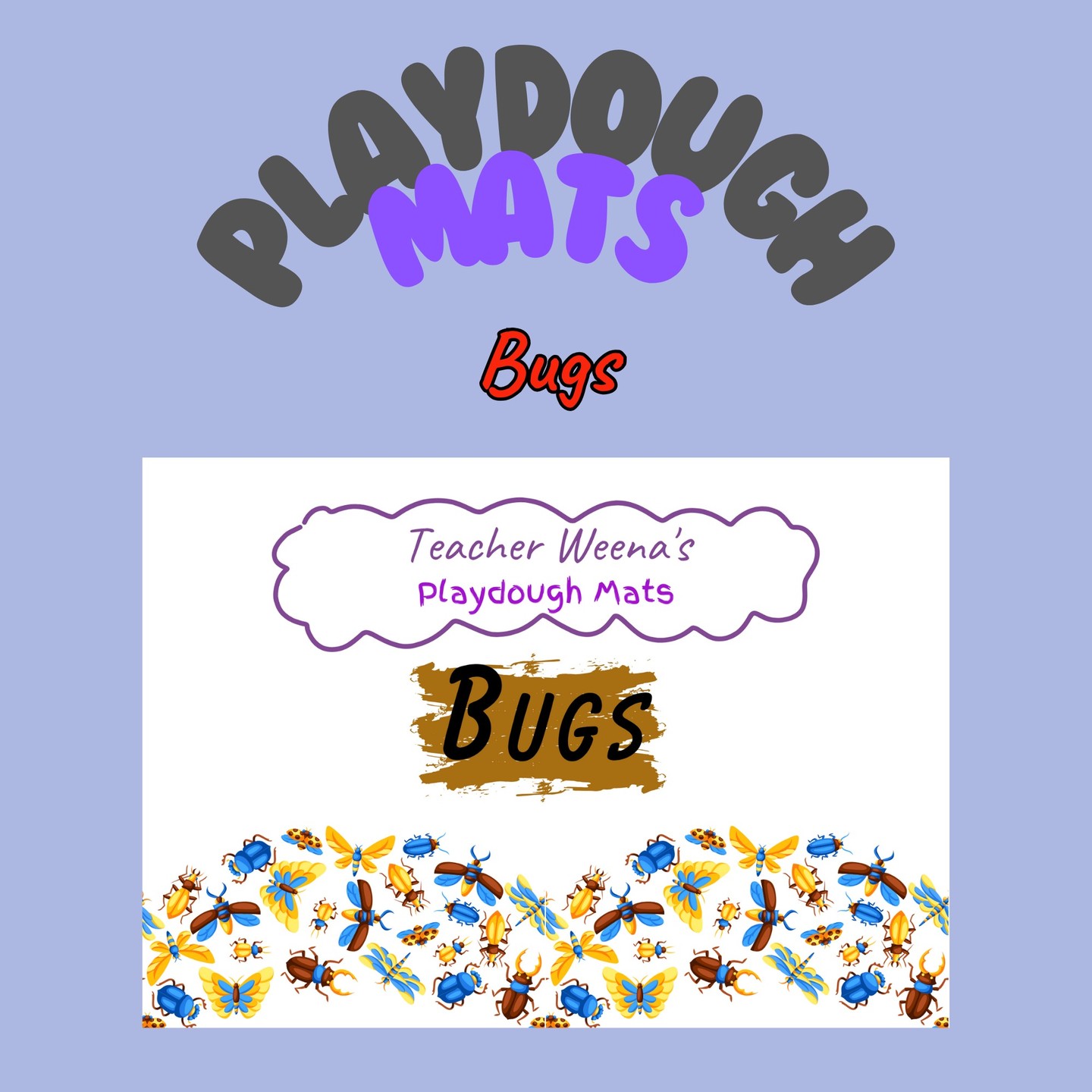 Playdough Mats: Bugs
Php 220
USD 4.00
Endless fun and creativity!
Available on the website and on my TpT store. Link in bio.
#playdoughmats #playdough #baking #pretendplay #preschool #kindergarten #printables