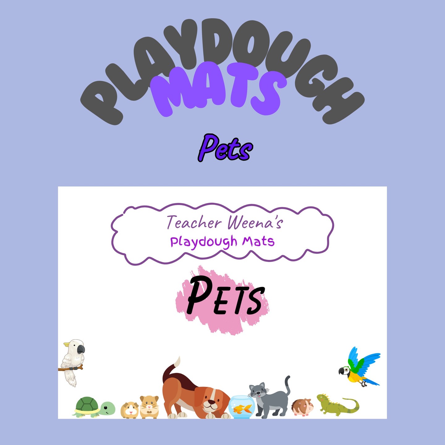 Playdough Mats: Pets
Phpn 220
USD 4.00
Endless fun and creativity!
Available on the website and on my TpT store. Link in bio.
#playdoughmats #playdough #baking #pretendplay #preschool #kindergarten #printables