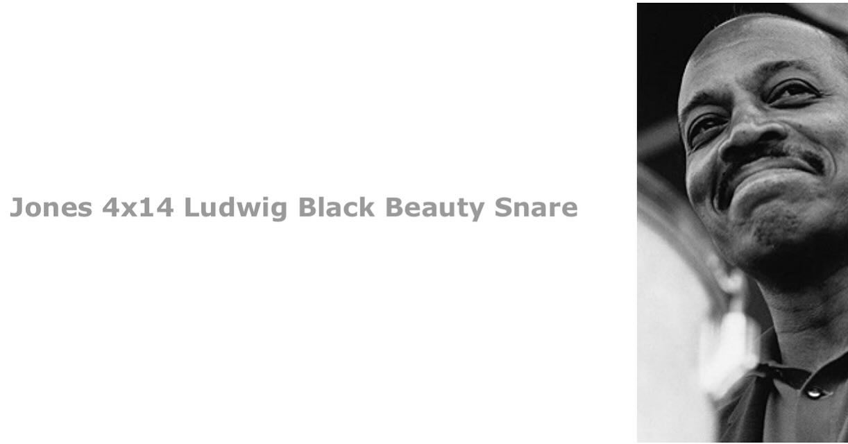 Yes, Papa Jo’s Ludwig 20s black beauty is for sale. Lineage goes from WM F. Ludwig Sr, to Gene Krupa, to Sid Catlett, to Papa Jo, to Billy Cobham, to John Riley and more. Check this out and contact me at 630-865-6849. http://www.maxwelldrums.com/papa-jones-4x14-ludwig-black-beauty-snare-drum-c-677.html