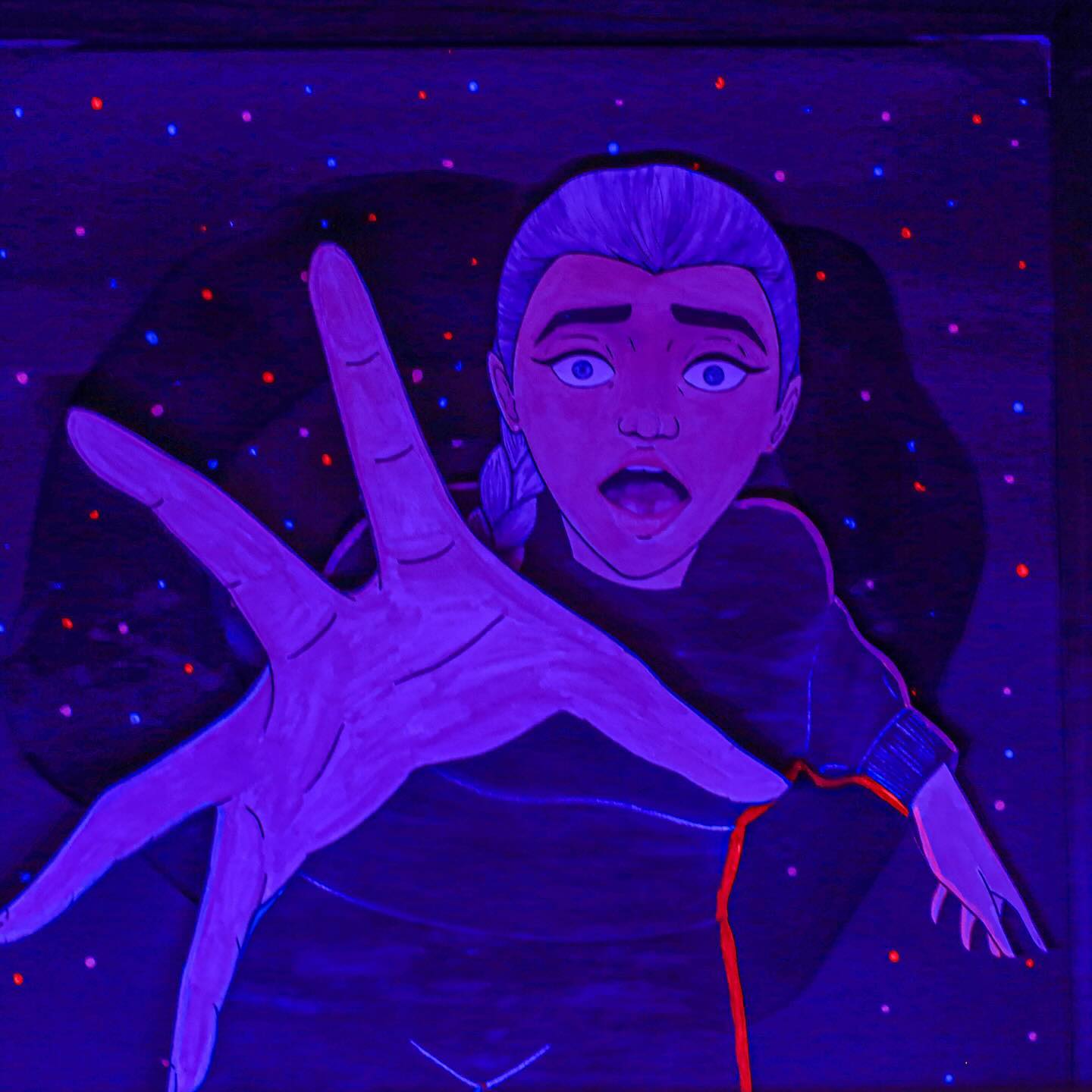 Chapter Two: Down the Rabbit Hole
~
~
Honestly one of the most iconic scenes in the story of Alice in Wonderland is when Alice falls down the rabbit hole. It’s a scene I obviously needed to include in some way for my thesis and was an opportunity to play with dramatic perspectives and angles.
Tags:
#art #artist #installation #illustration #illustrator #fineart #finearts #painting #cyberpunk #cyberpunkart #aliceinwonderland #aliceinwonderlandart #shadowbox #shadowboxart #gouache #gouacheart #watercolor #watercolorart #fluorescentart #fluorescentpaint #shadowboxartwork