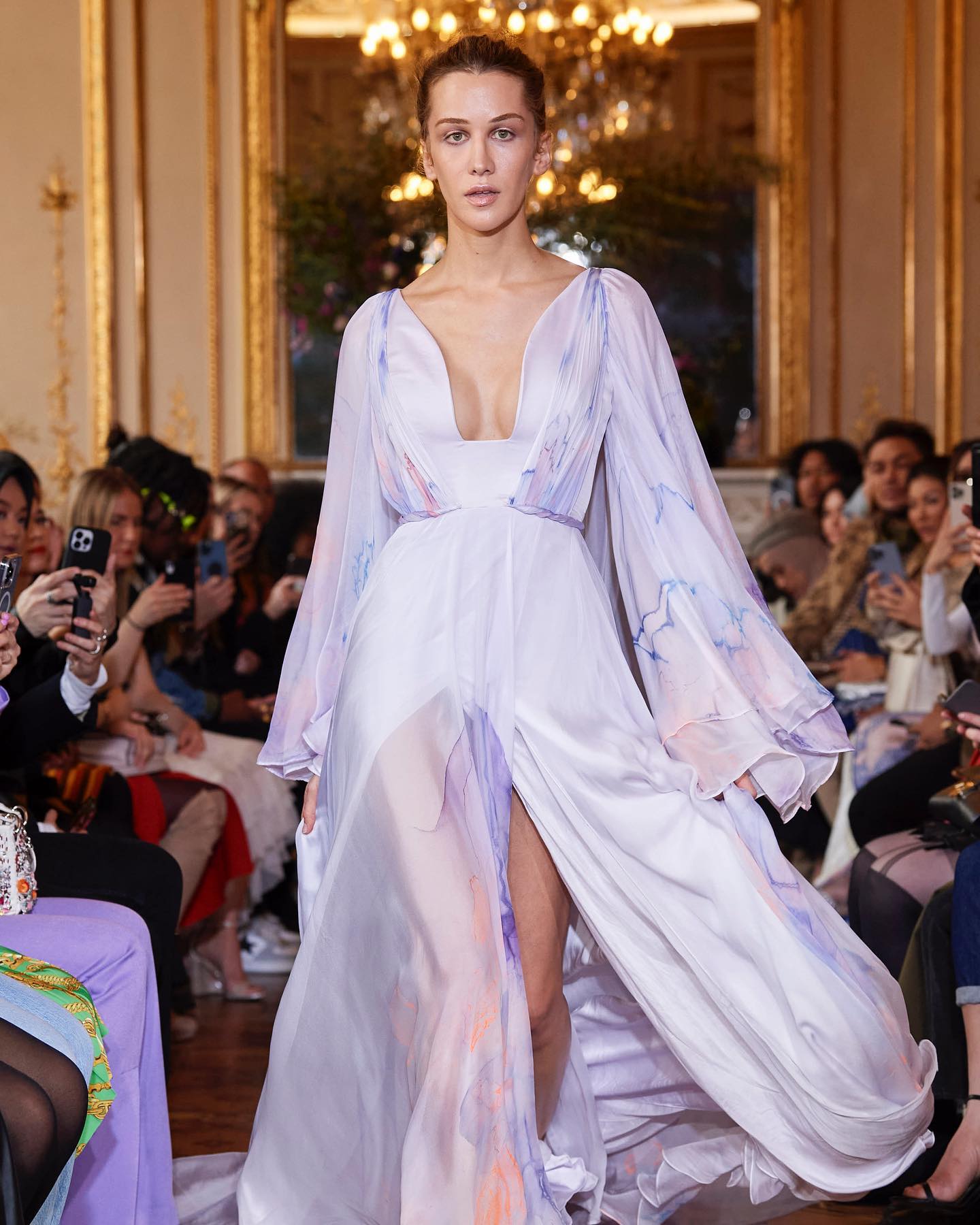 From the City of Love straight to the catwalk: Paris Fashion Week glam in full swing. #ParisianChic #pfw #parisfashionshow